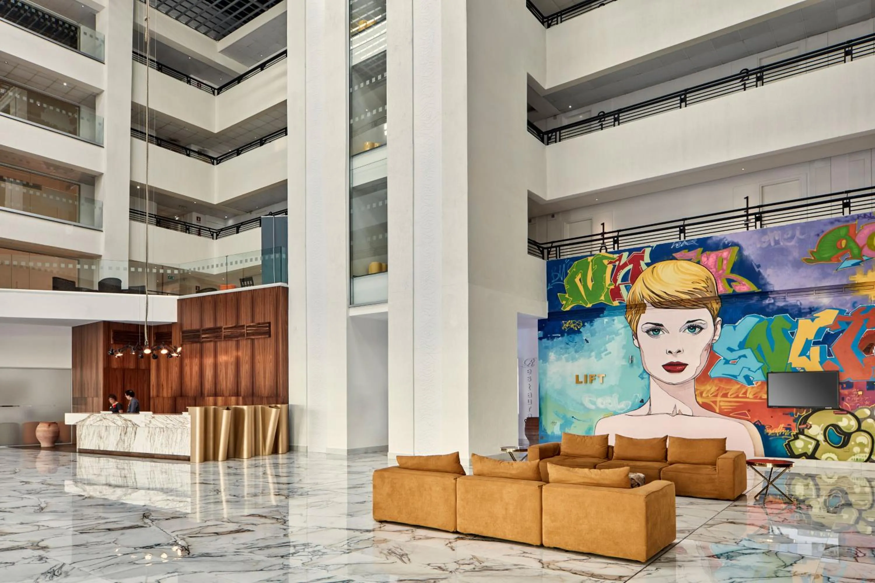 Lobby or reception in Atlantica Sancta Napa Hotel