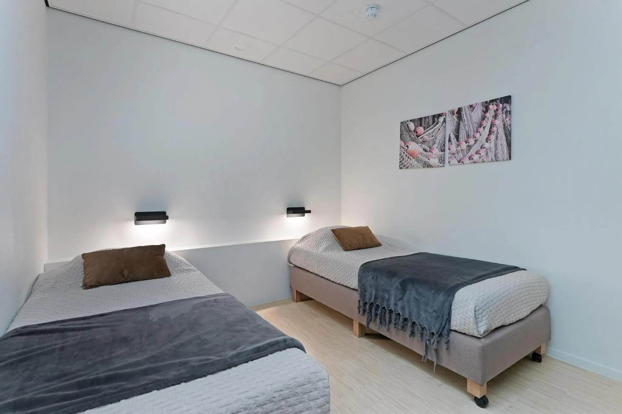 Bed in Dock Hotel Stellendam