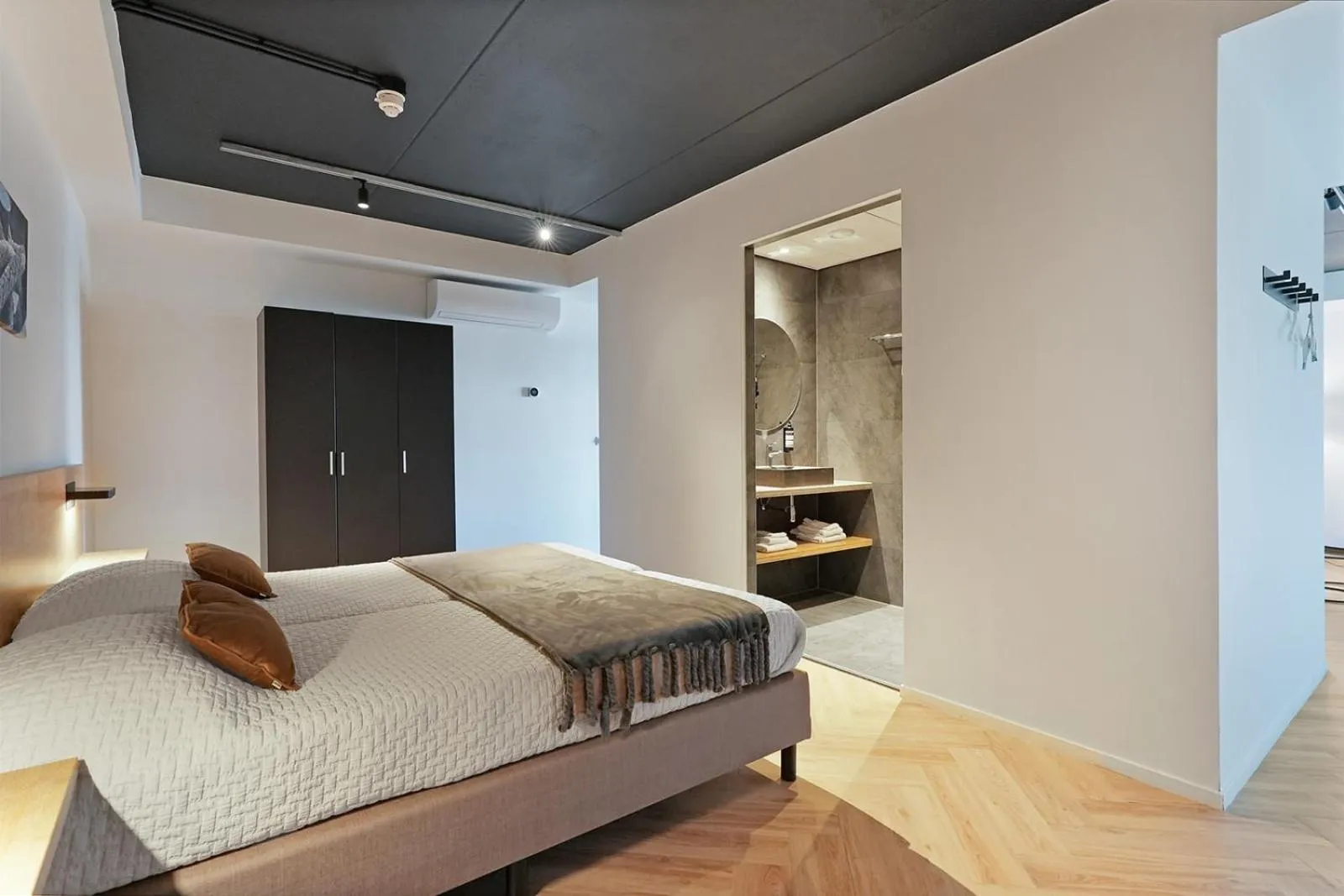 Bed in Dock Hotel Stellendam