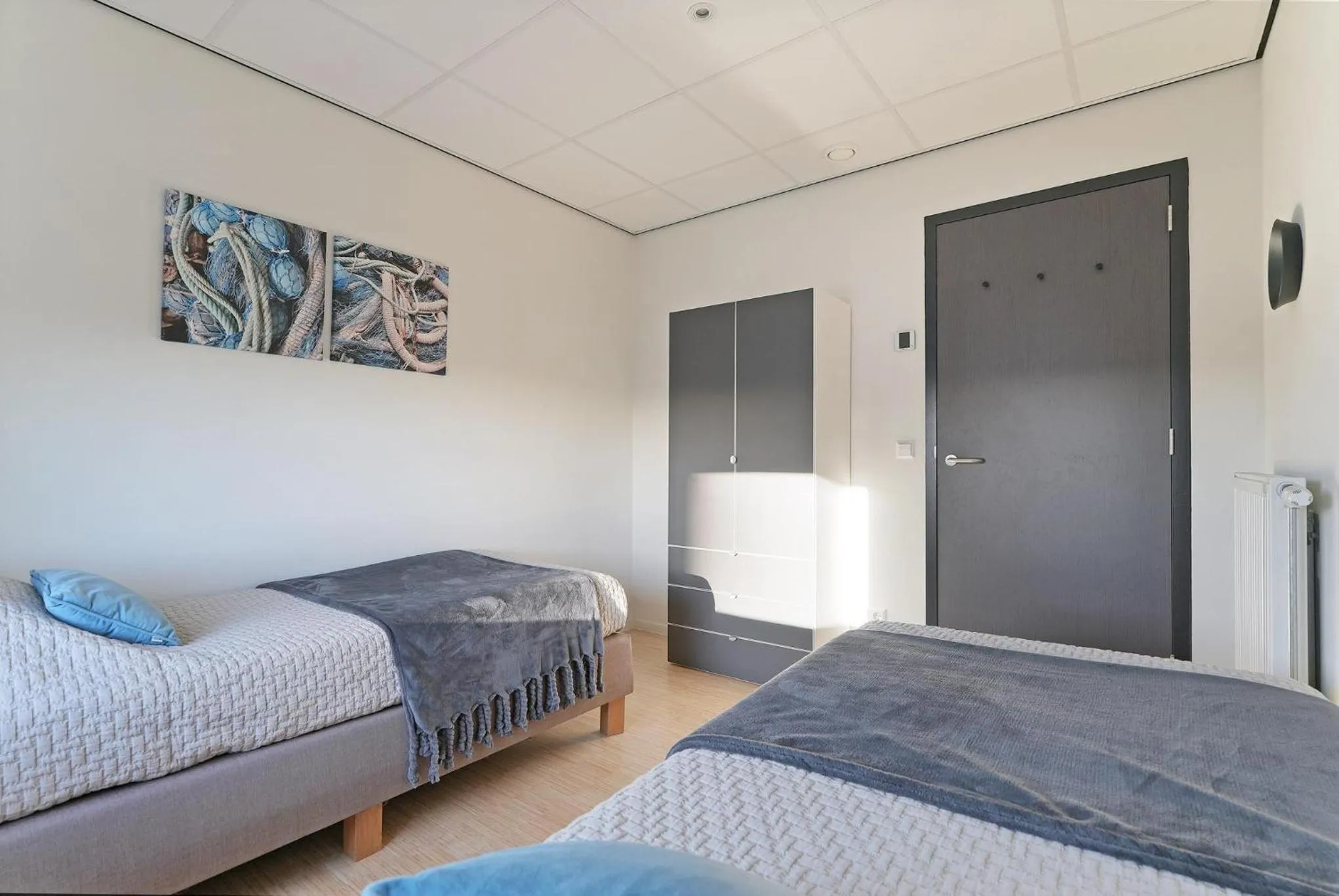 Bed in Dock Hotel Stellendam