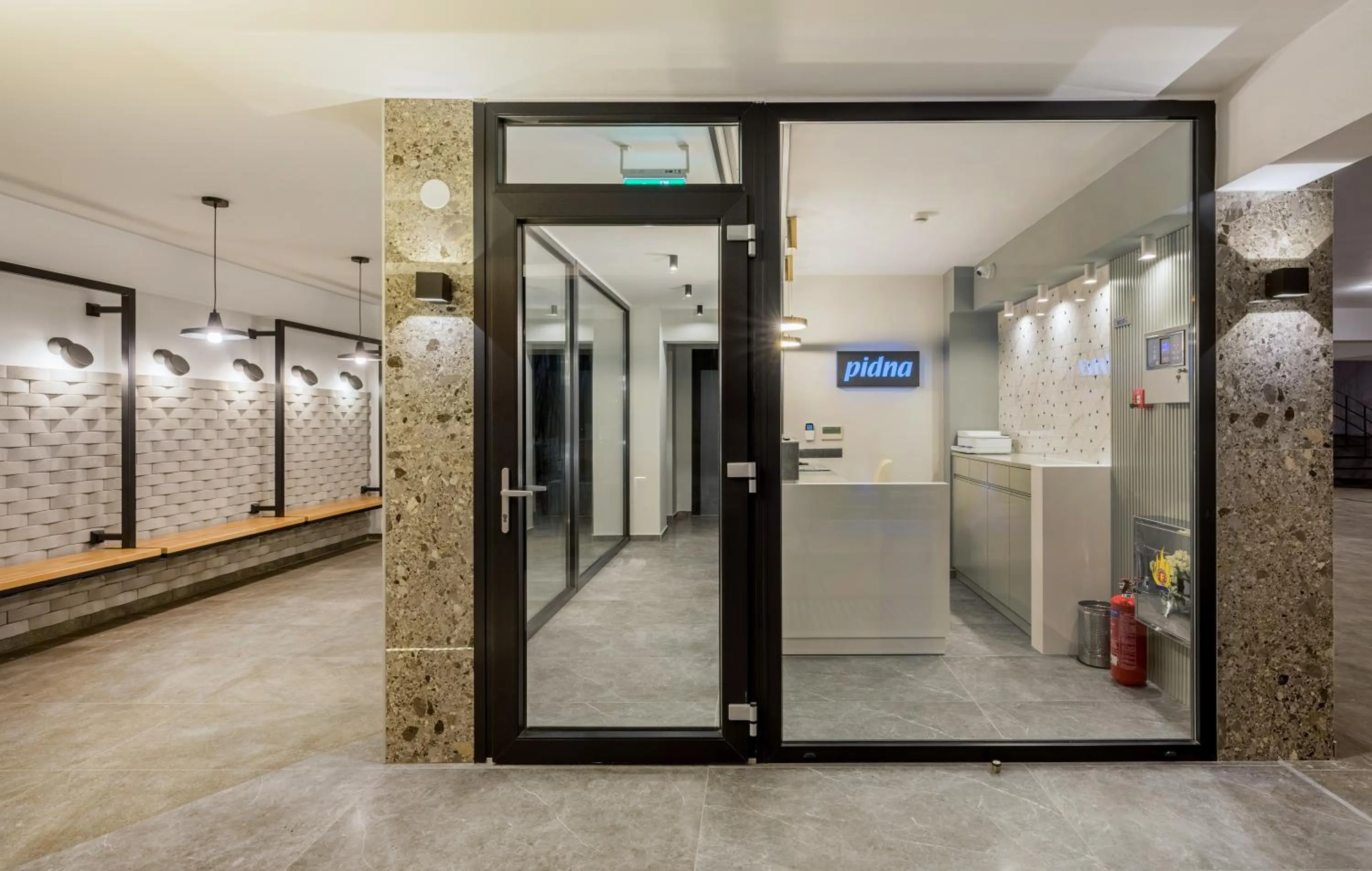 Facade/entrance in Pidna