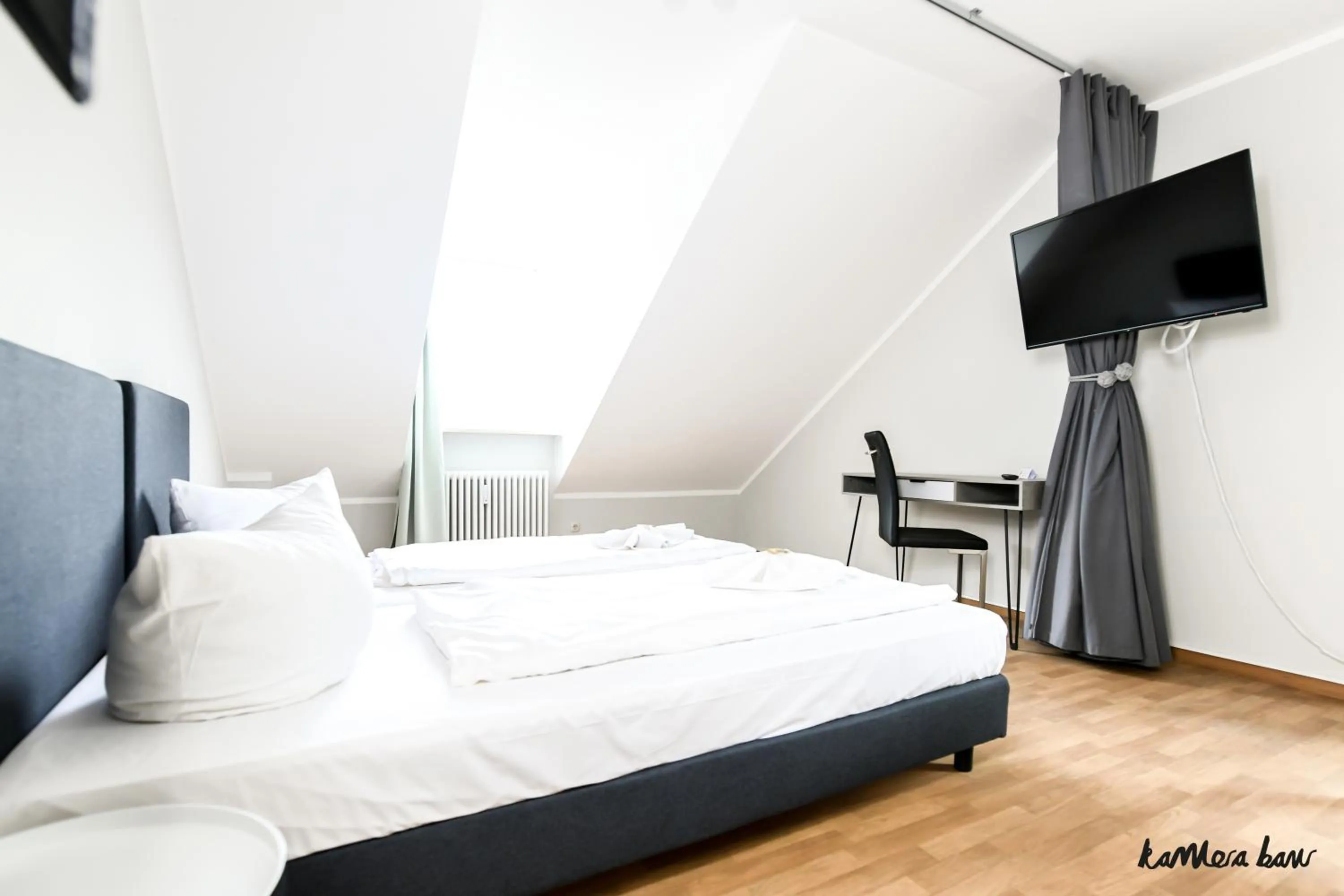 Photo of the whole room, Bed in Hotel Blutenburg