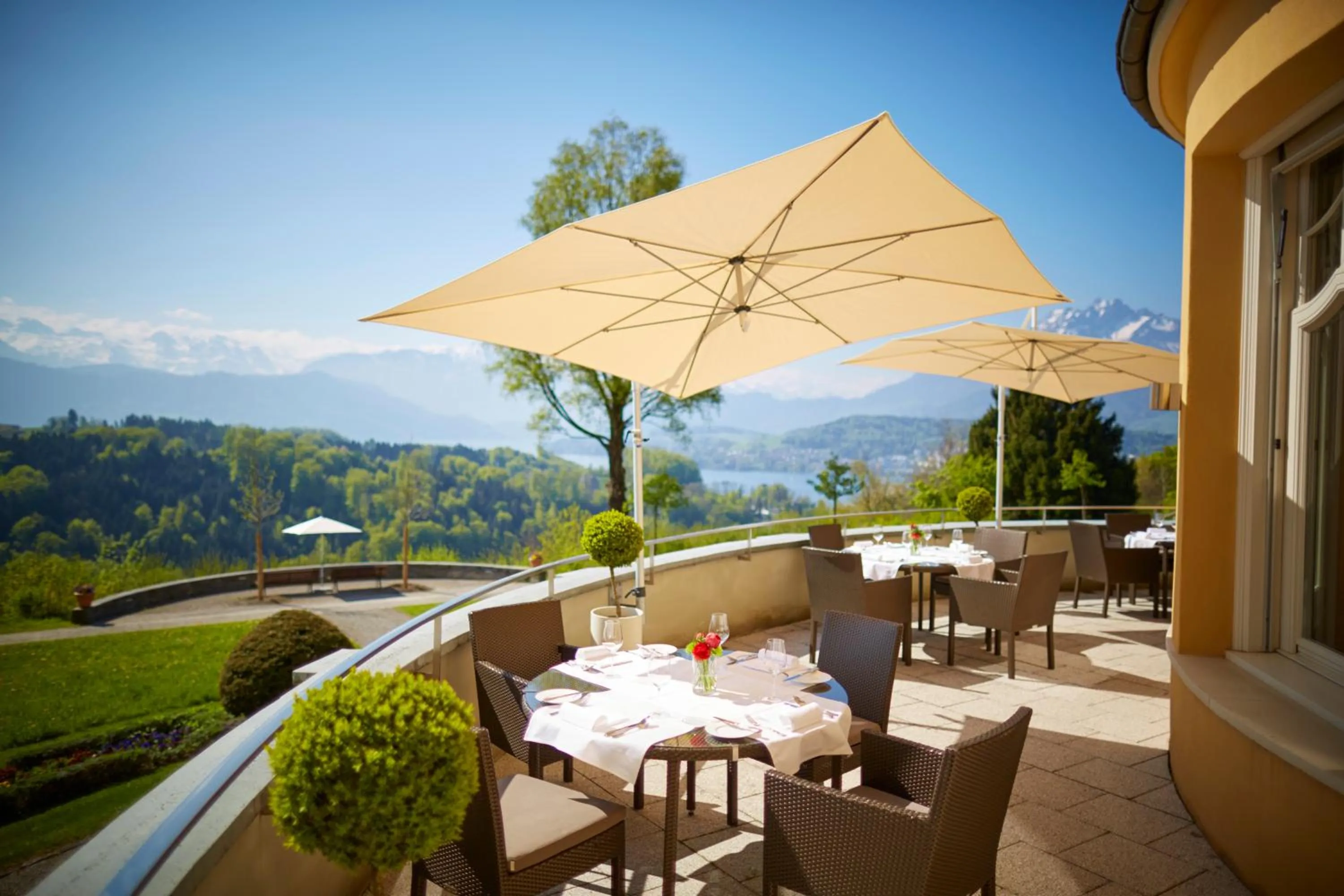 Natural landscape in Kurhotel Sonnmatt Luzern