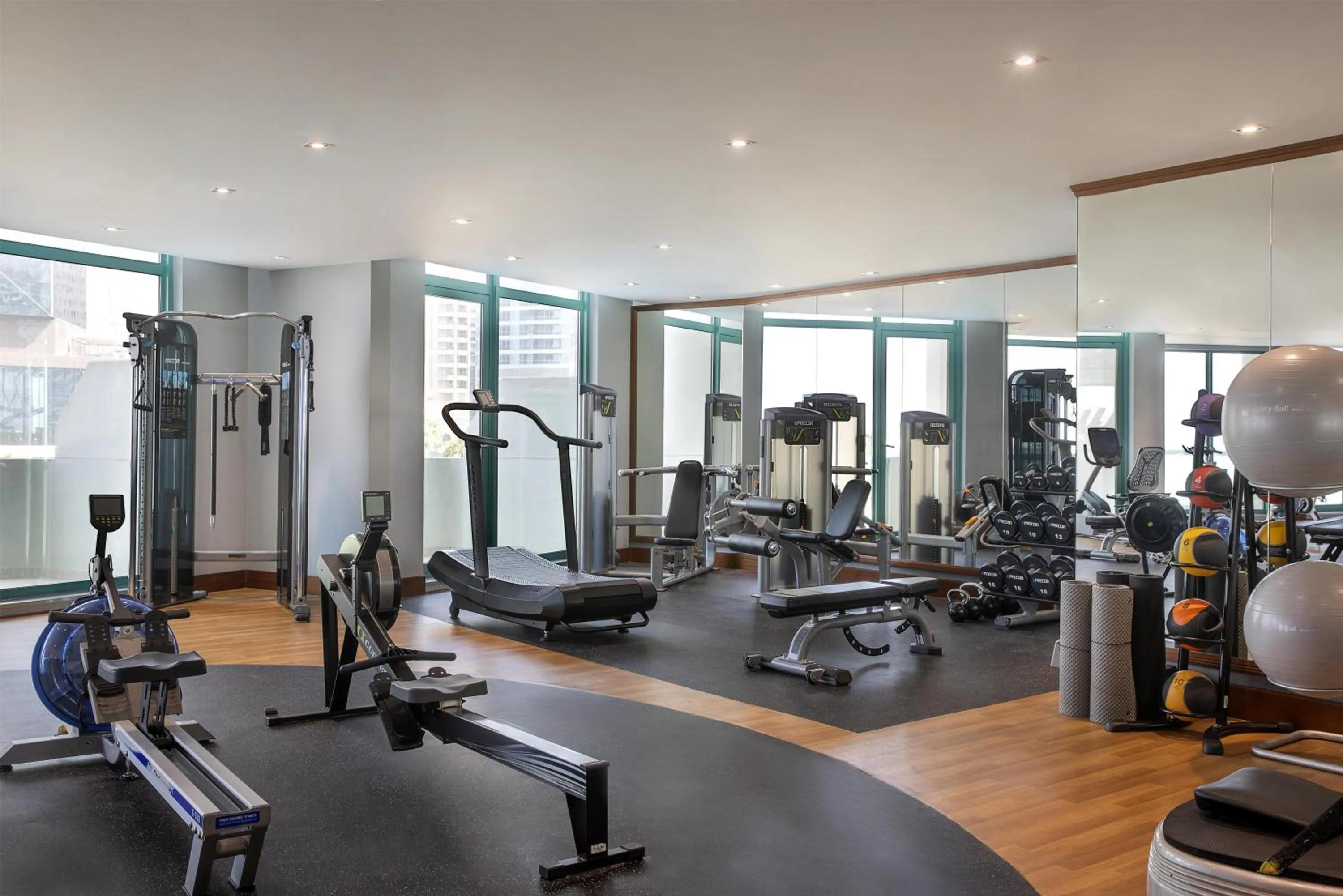 Fitness centre/facilities in Hilton Dubai Jumeirah