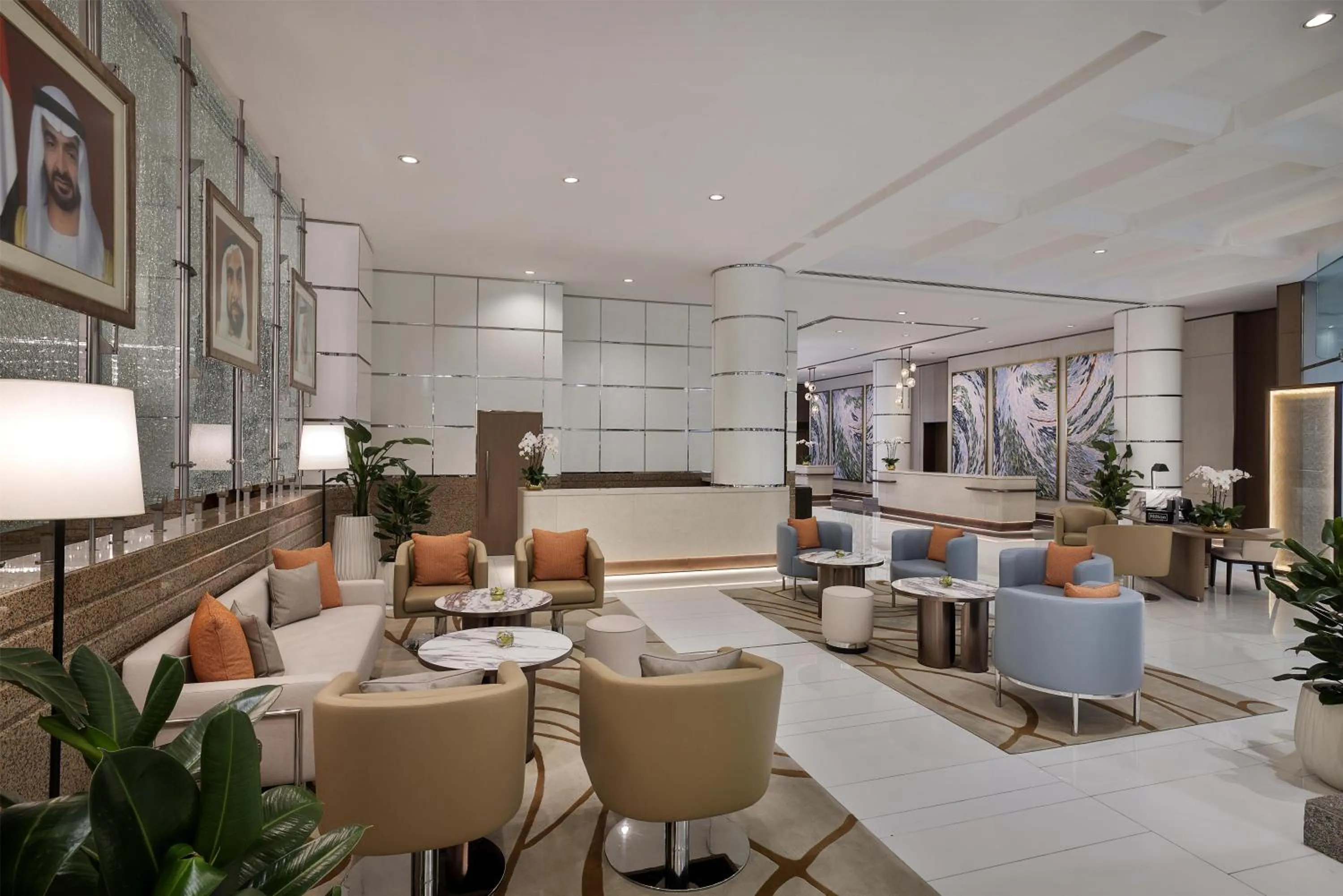 Lobby or reception in Hilton Dubai Jumeirah