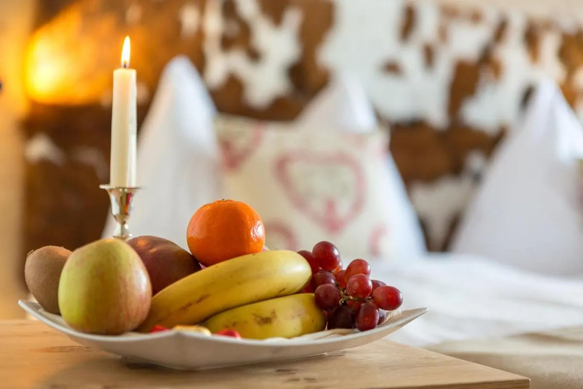 Bed in Hotel Alpenruh