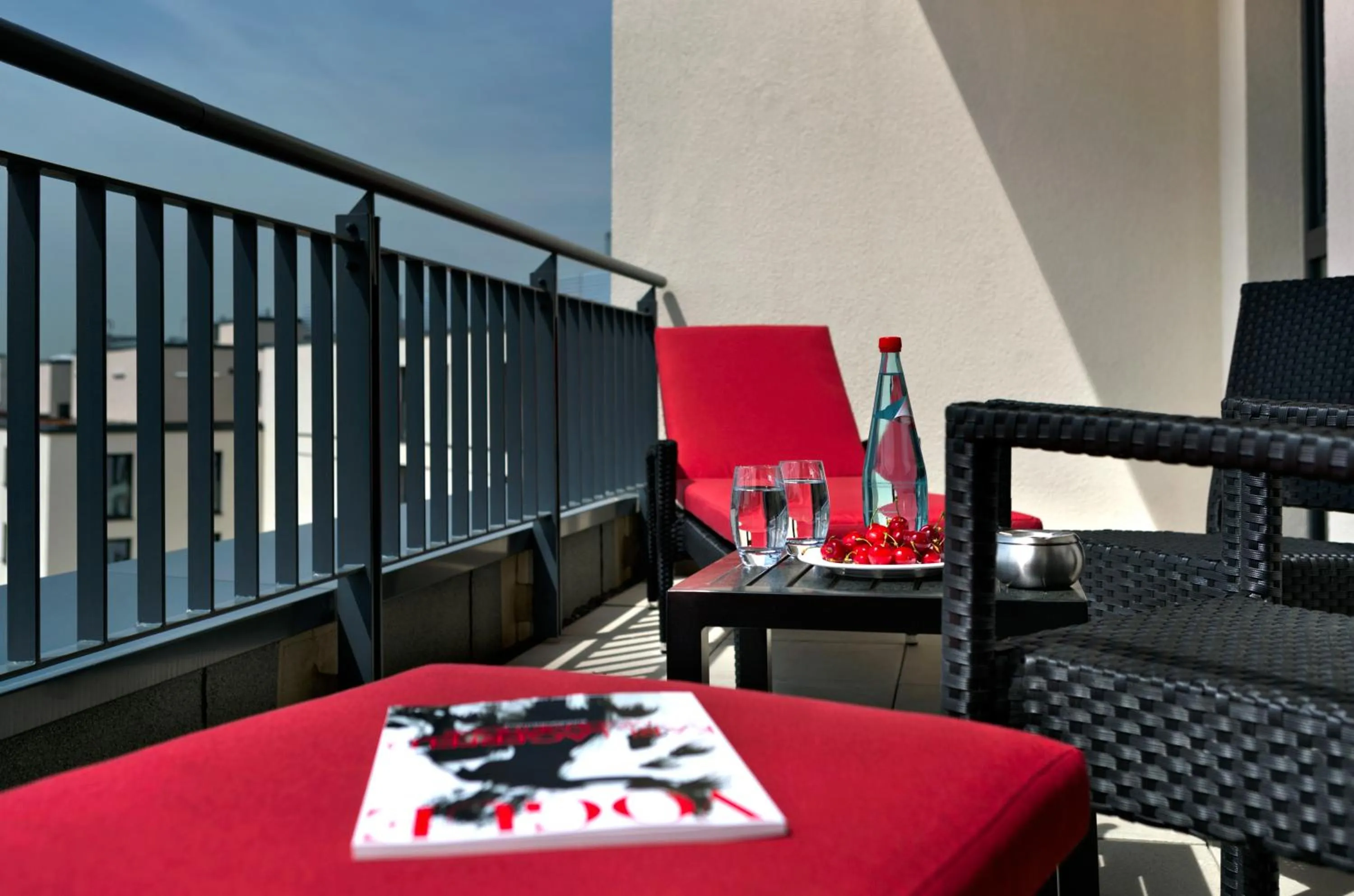 Balcony/Terrace in Citadines City Centre Frankfurt