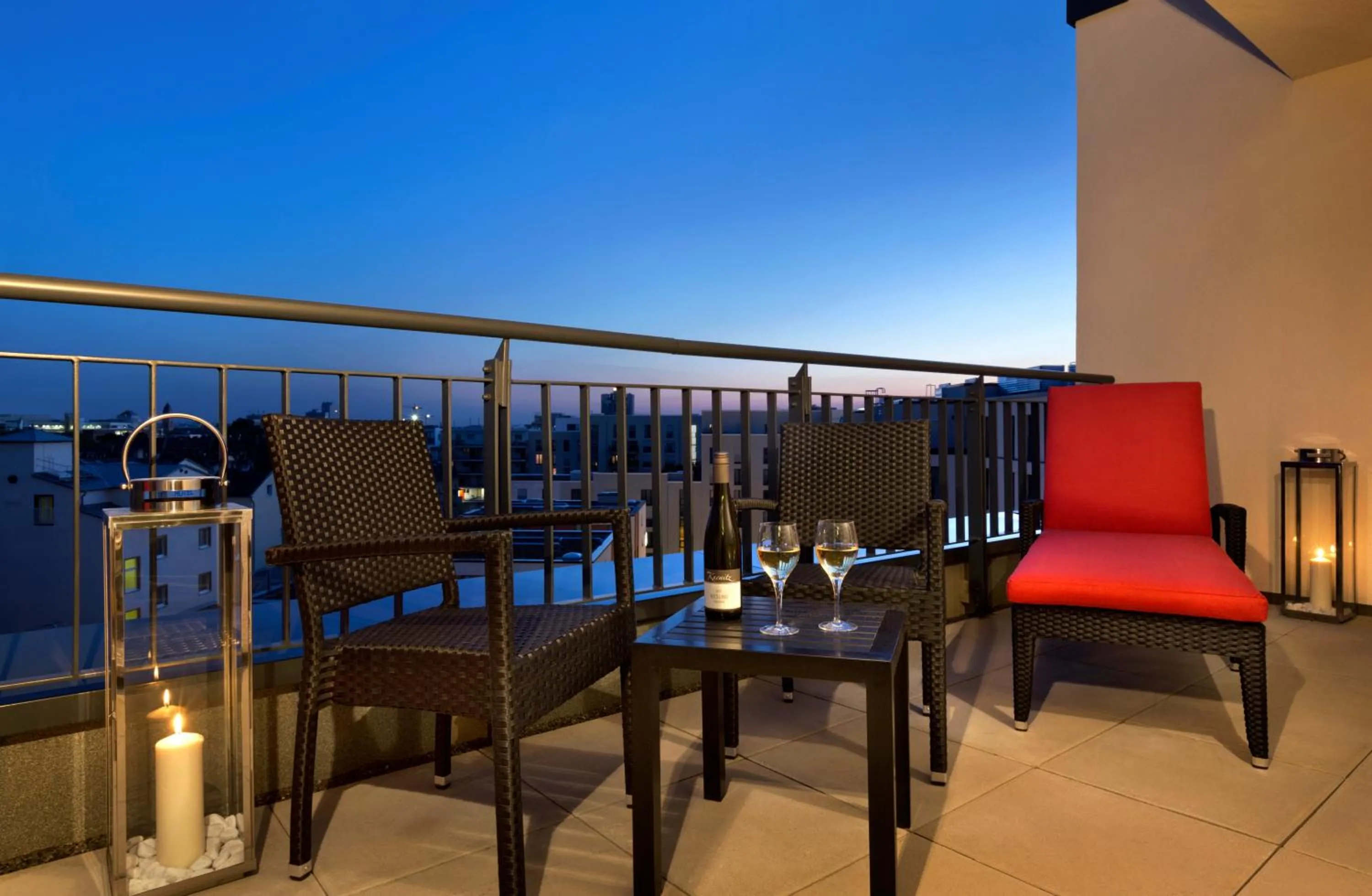 Balcony/Terrace in Citadines City Centre Frankfurt