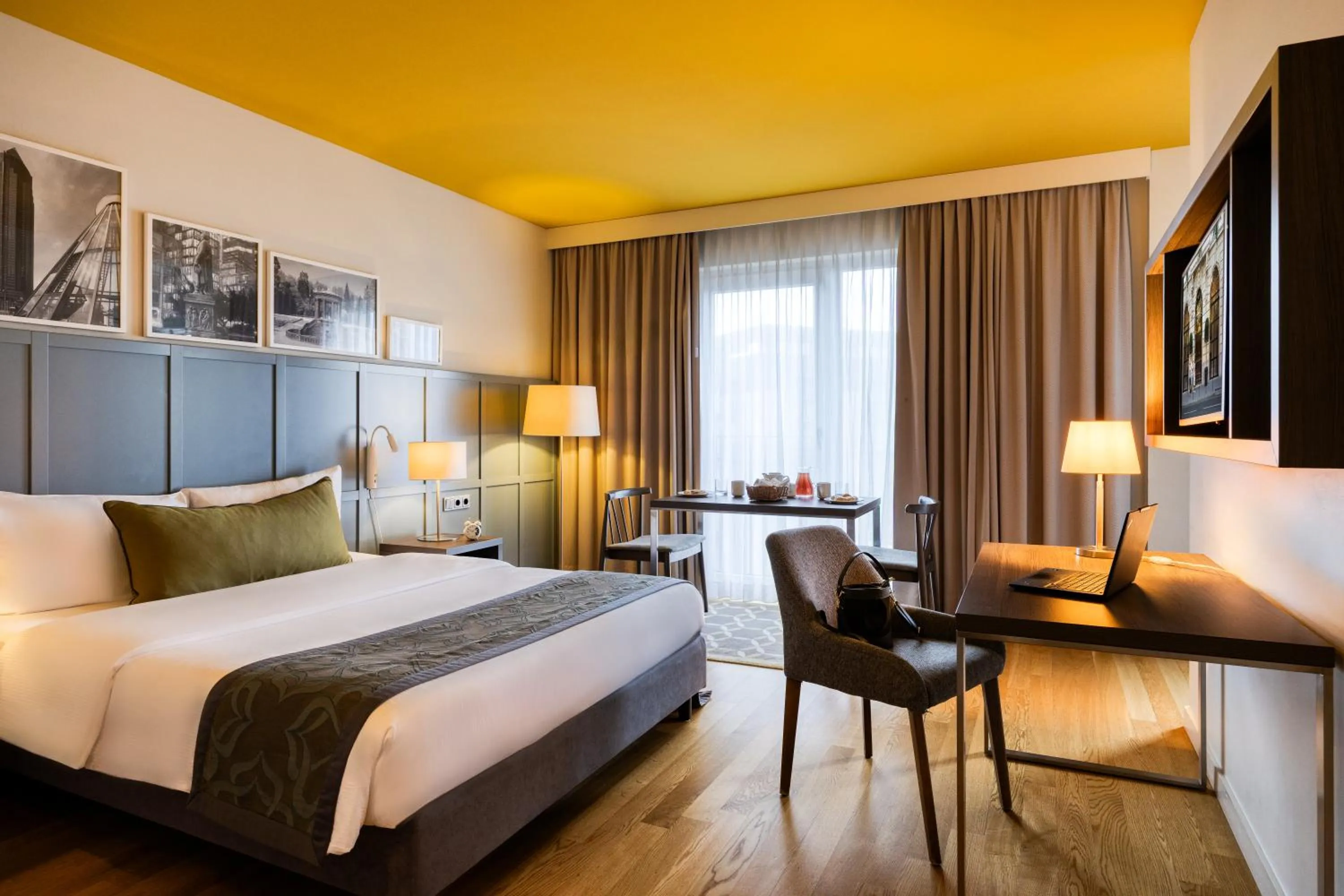 Bedroom, Bed in Citadines City Centre Frankfurt