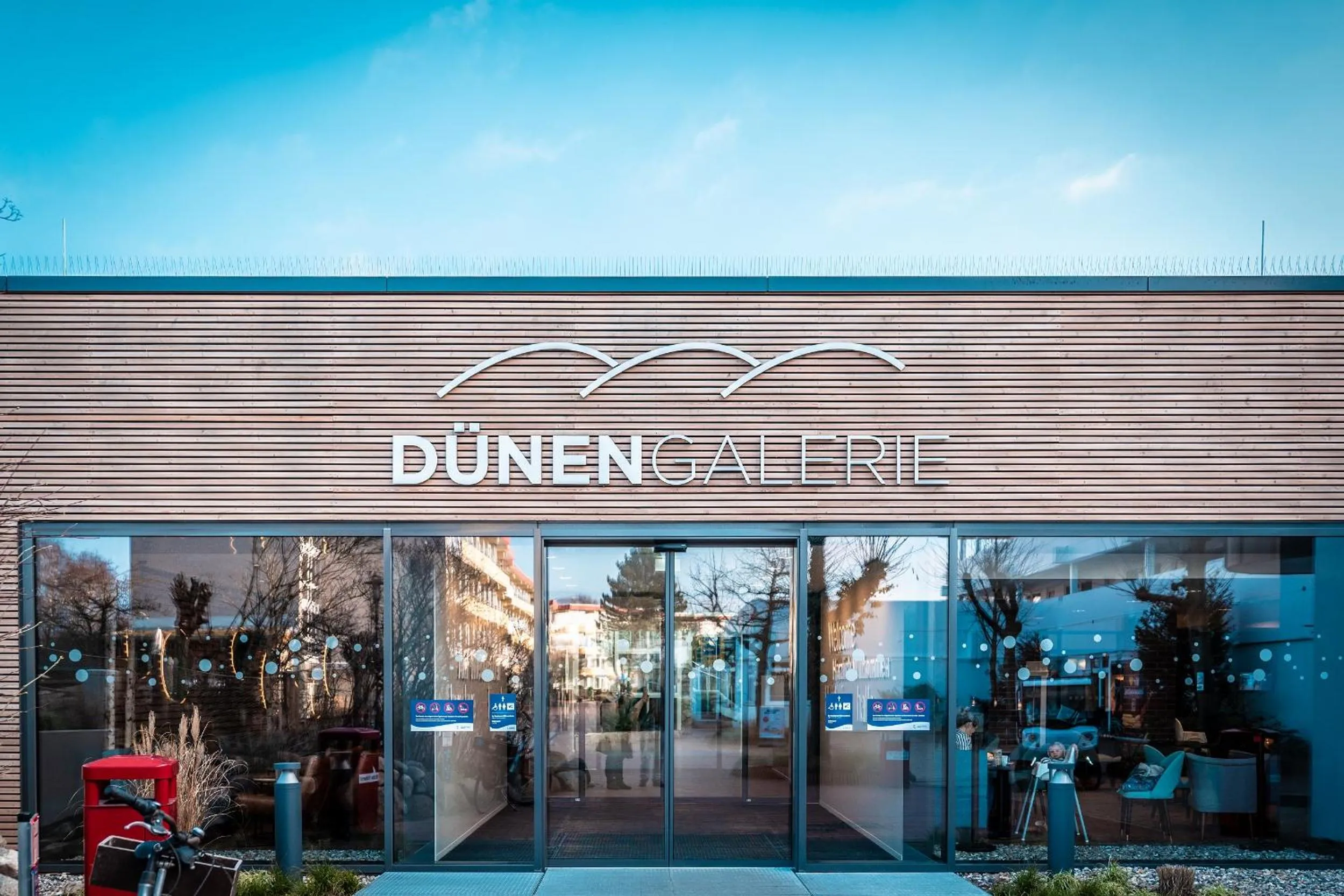 Property building in Strandhotel an der Ostsee