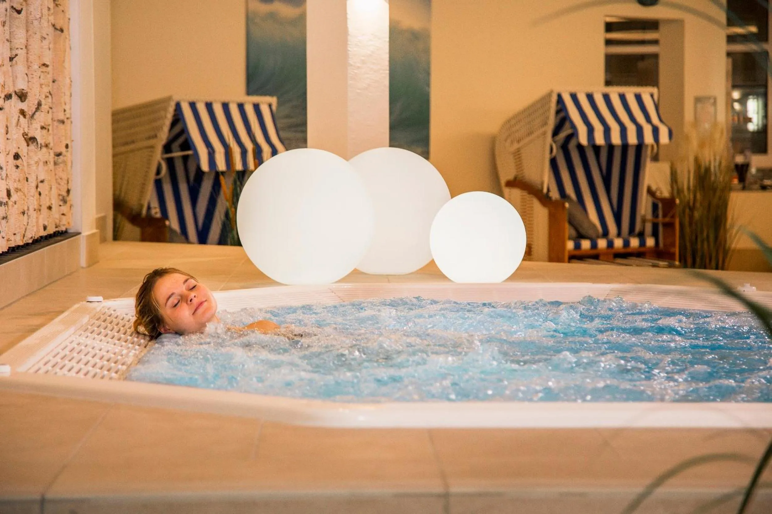 Swimming pool in Strandhotel an der Ostsee