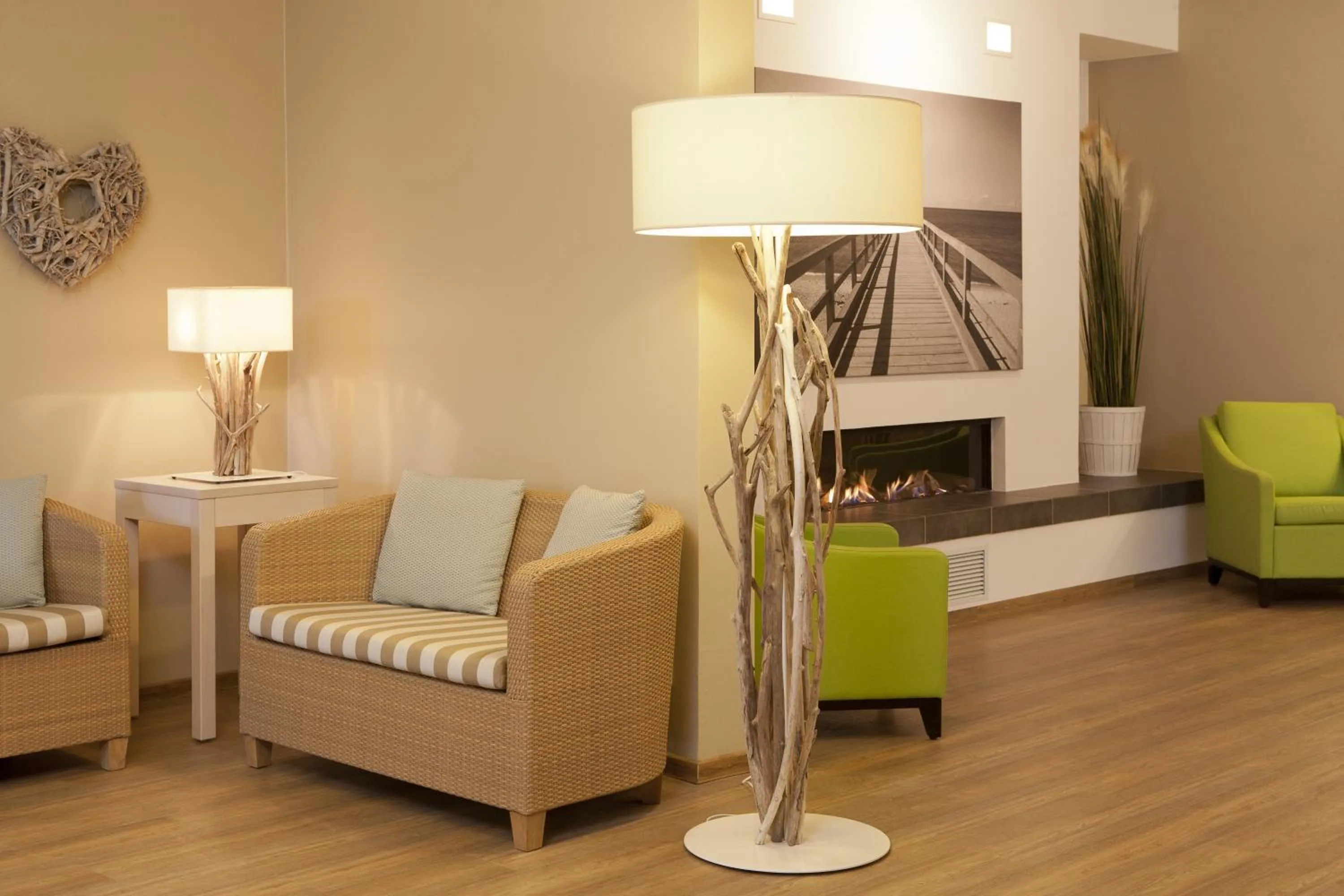 Lobby or reception in Strandhotel an der Ostsee