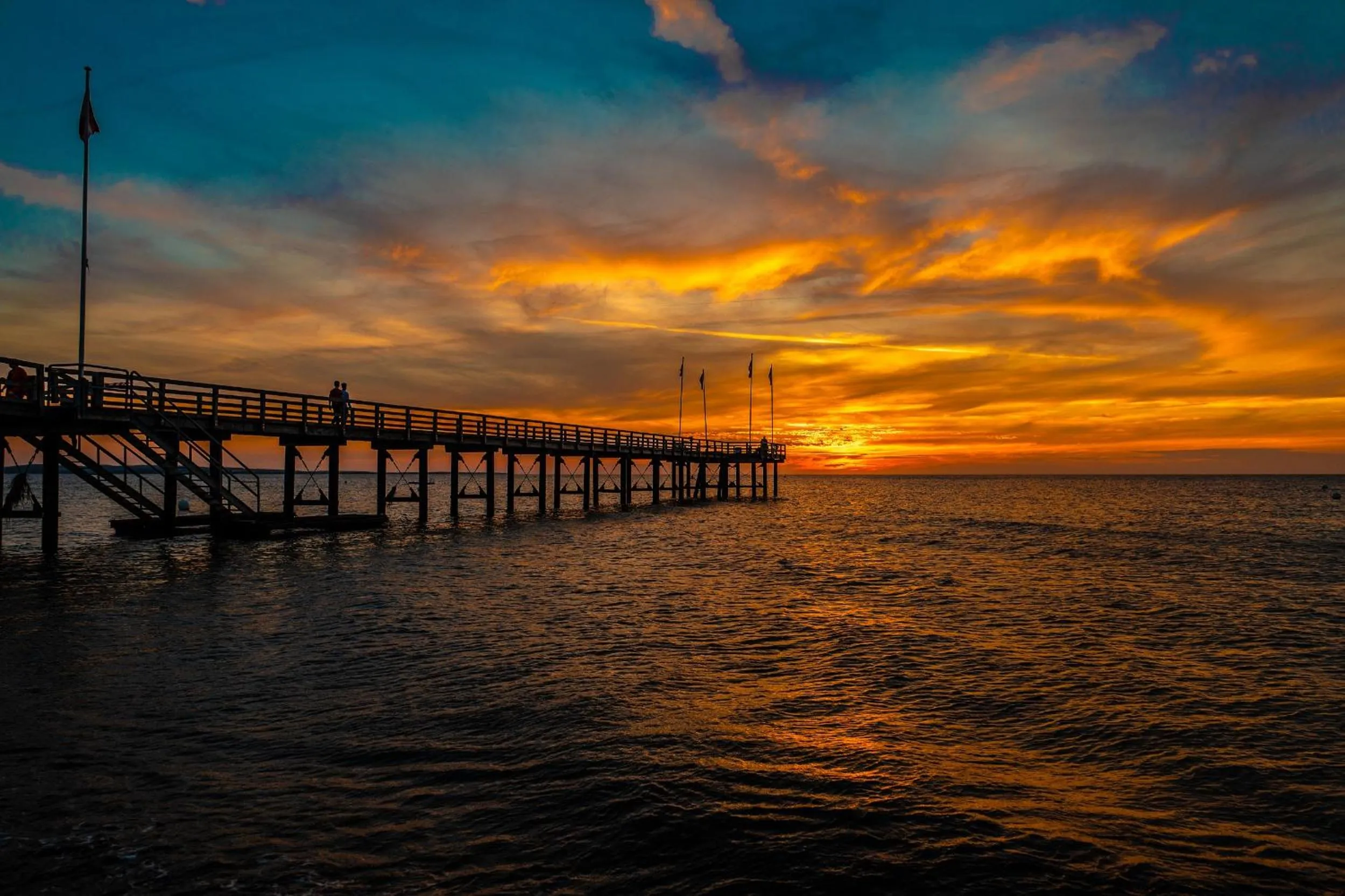 Property building in Strandhotel an der Ostsee