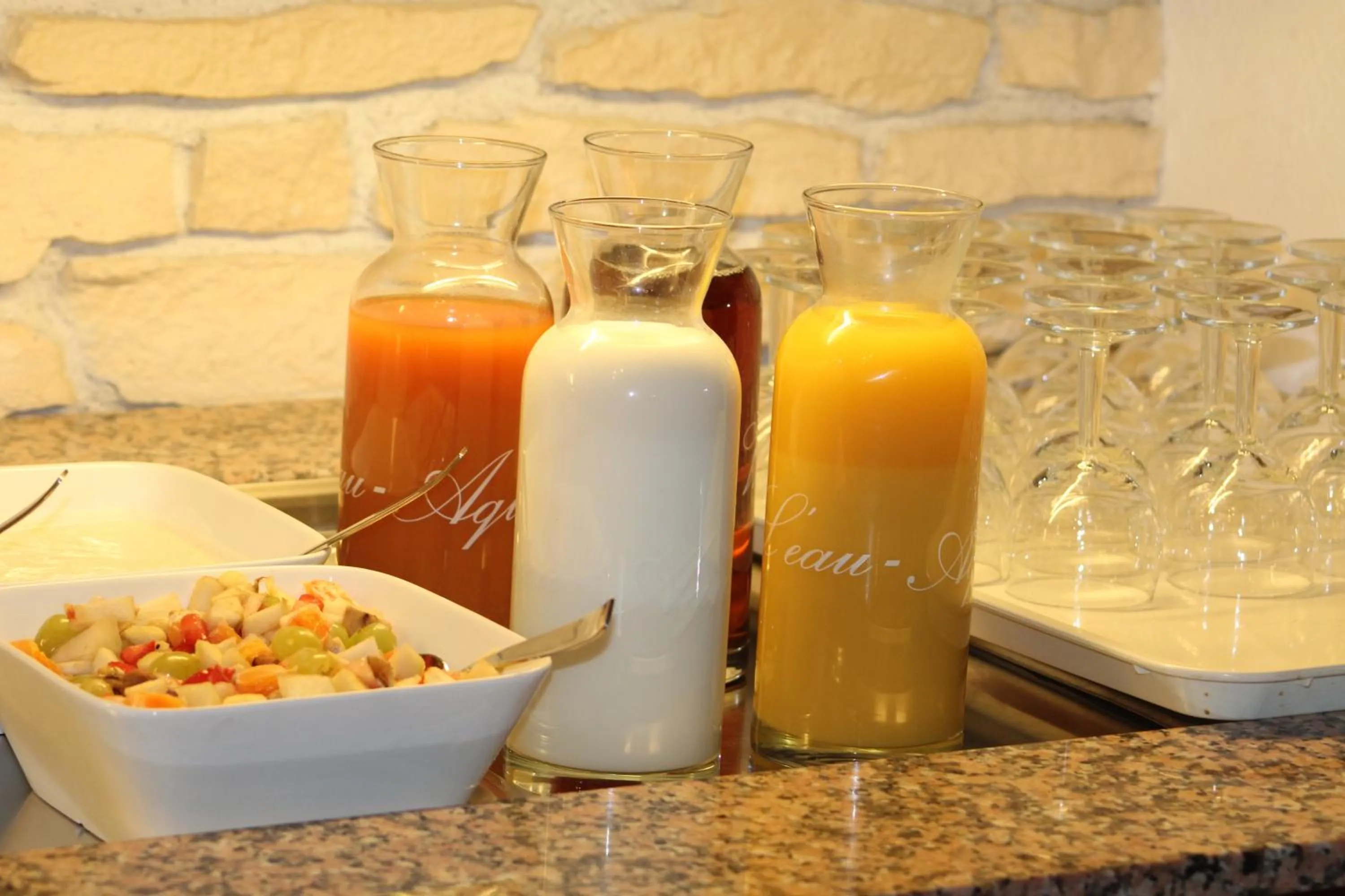 Buffet breakfast in Landgasthof-Bikerhotel Arnold