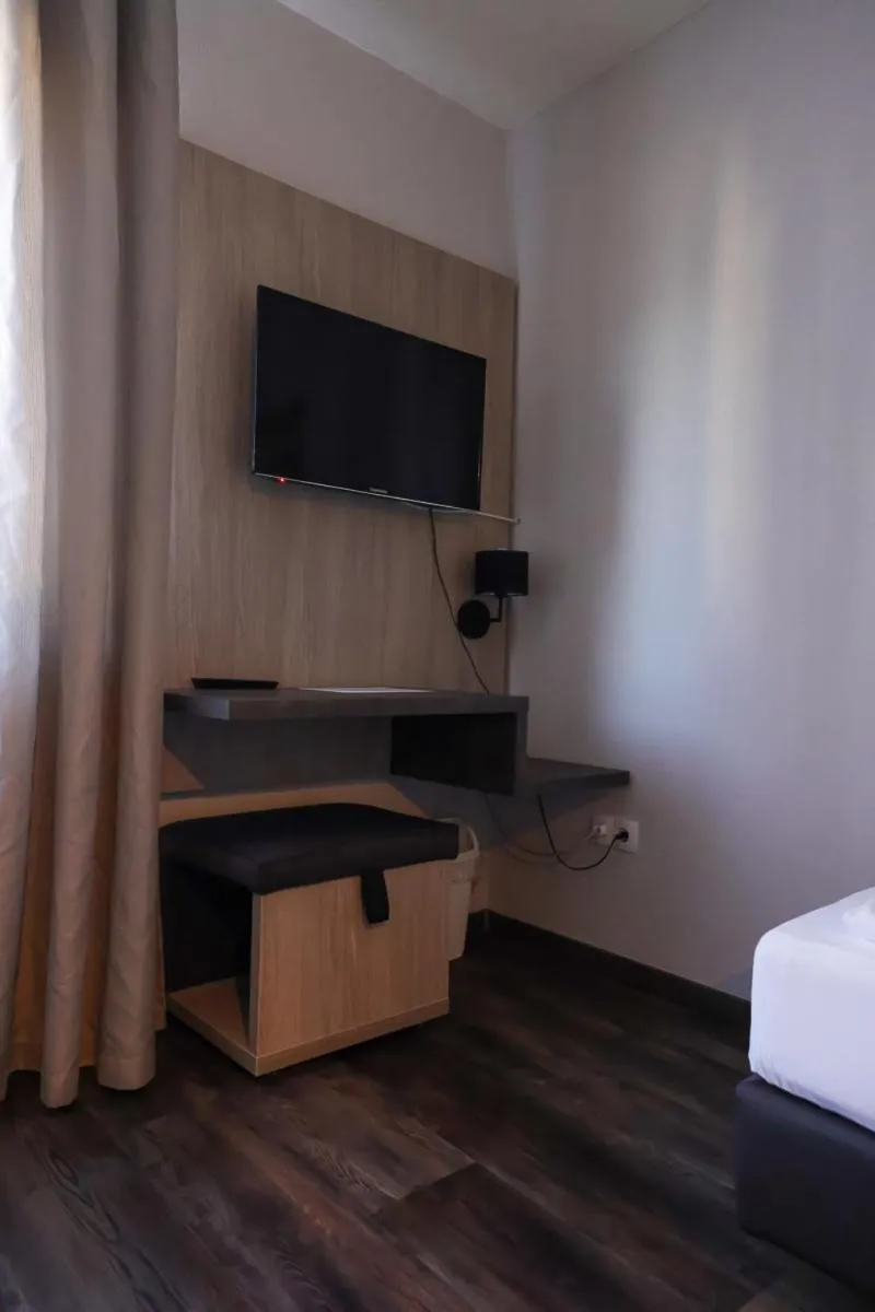 Bed in Landgasthof-Bikerhotel Arnold