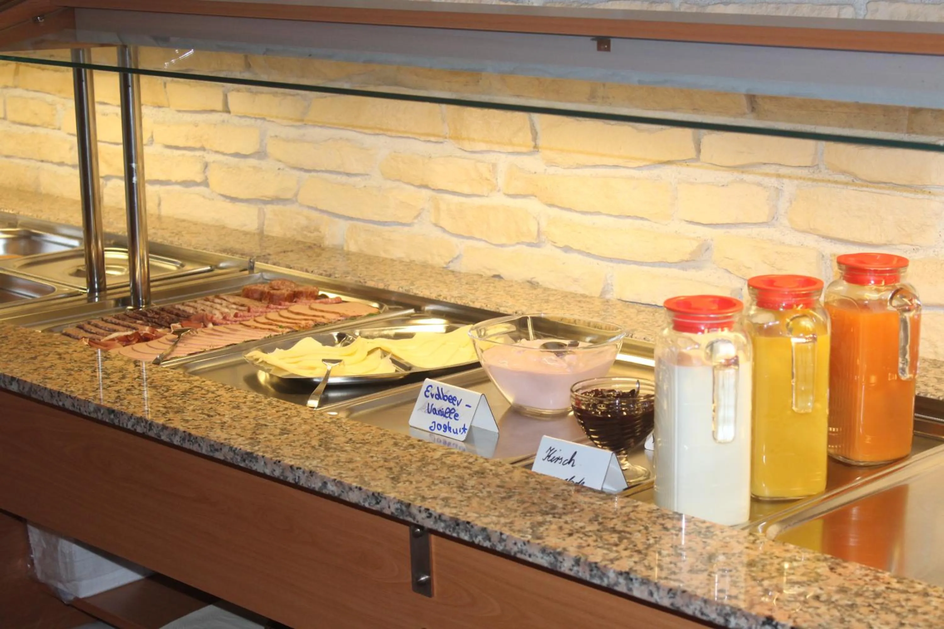 Breakfast in Landgasthof-Bikerhotel Arnold