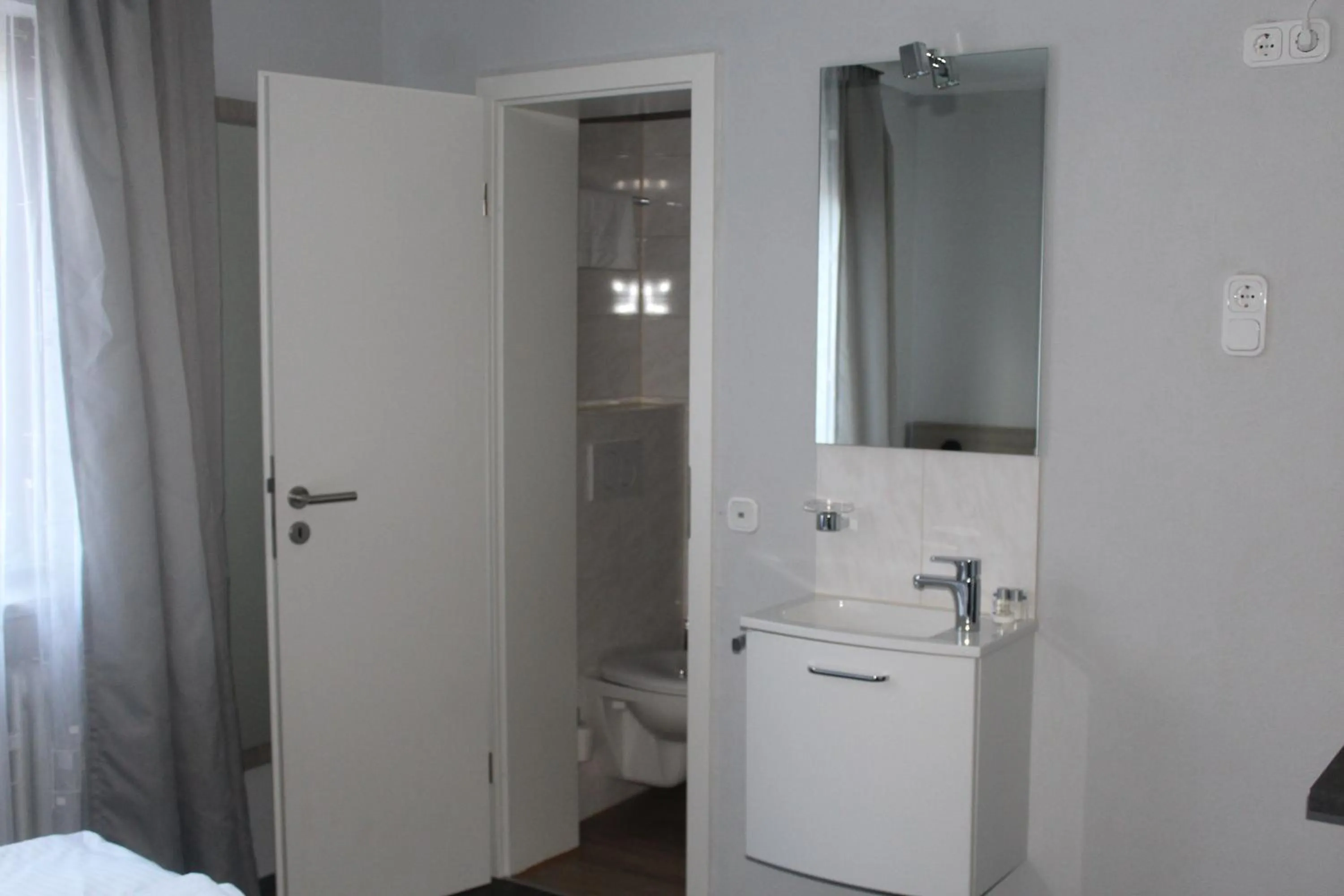 Bathroom in Landgasthof-Bikerhotel Arnold