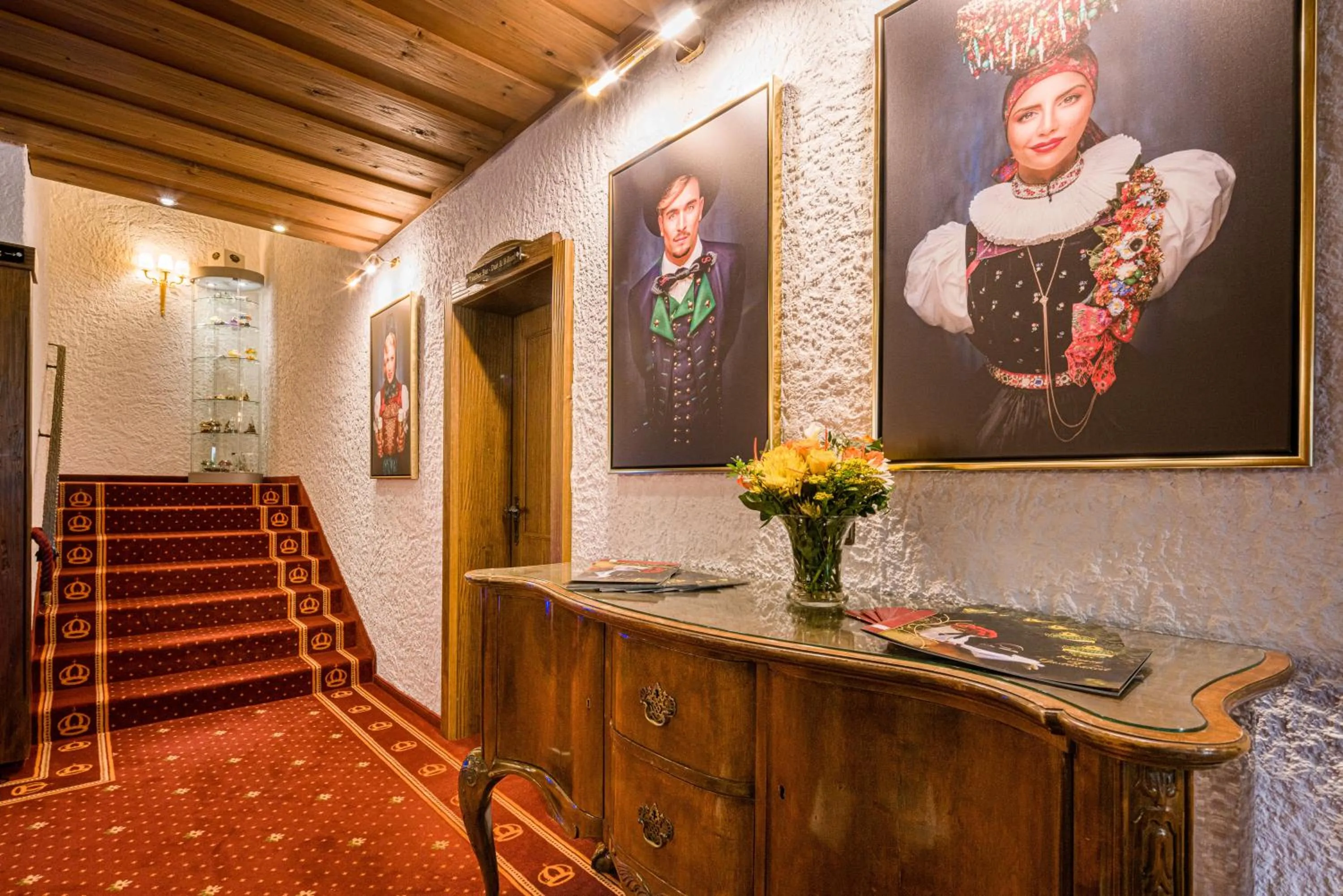 Lobby or reception in Hotel Krone Igelsberg