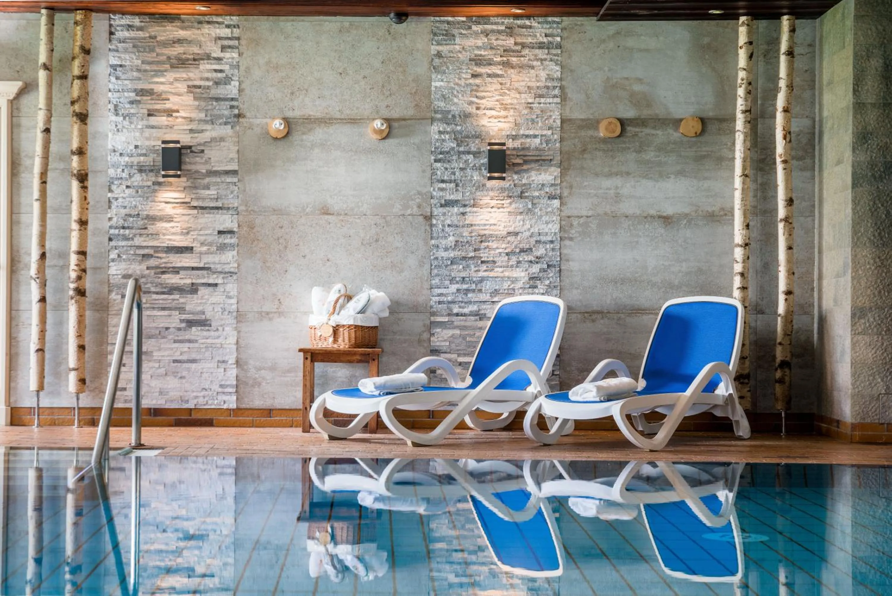 Swimming pool in Hotel Krone Igelsberg