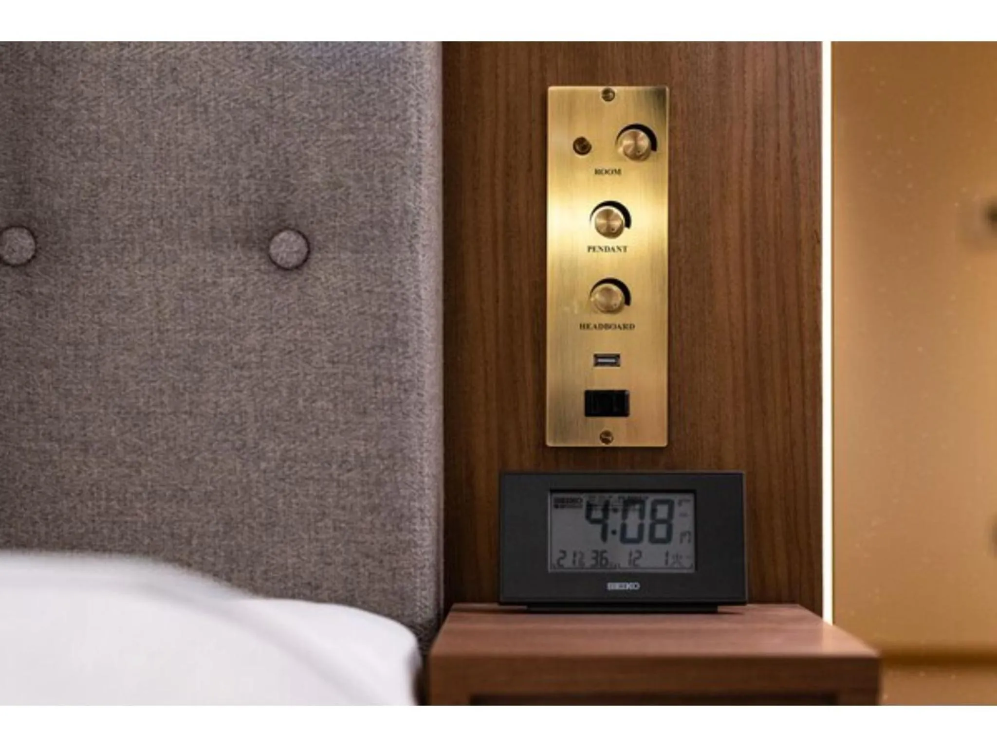 Bed in The OneFive Terrace Fukuoka - Vacation STAY 33433v