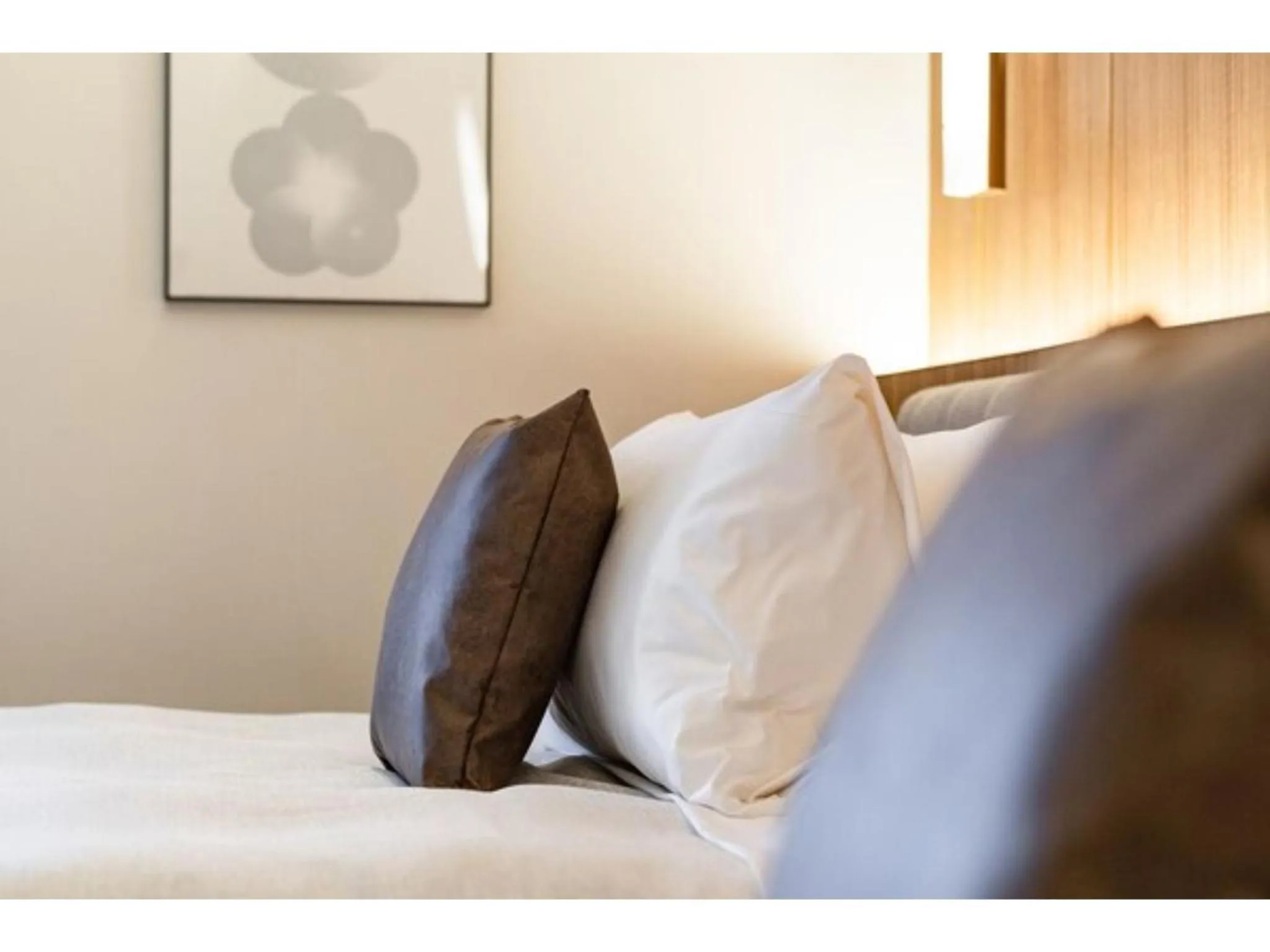 Bed in The OneFive Terrace Fukuoka - Vacation STAY 33433v