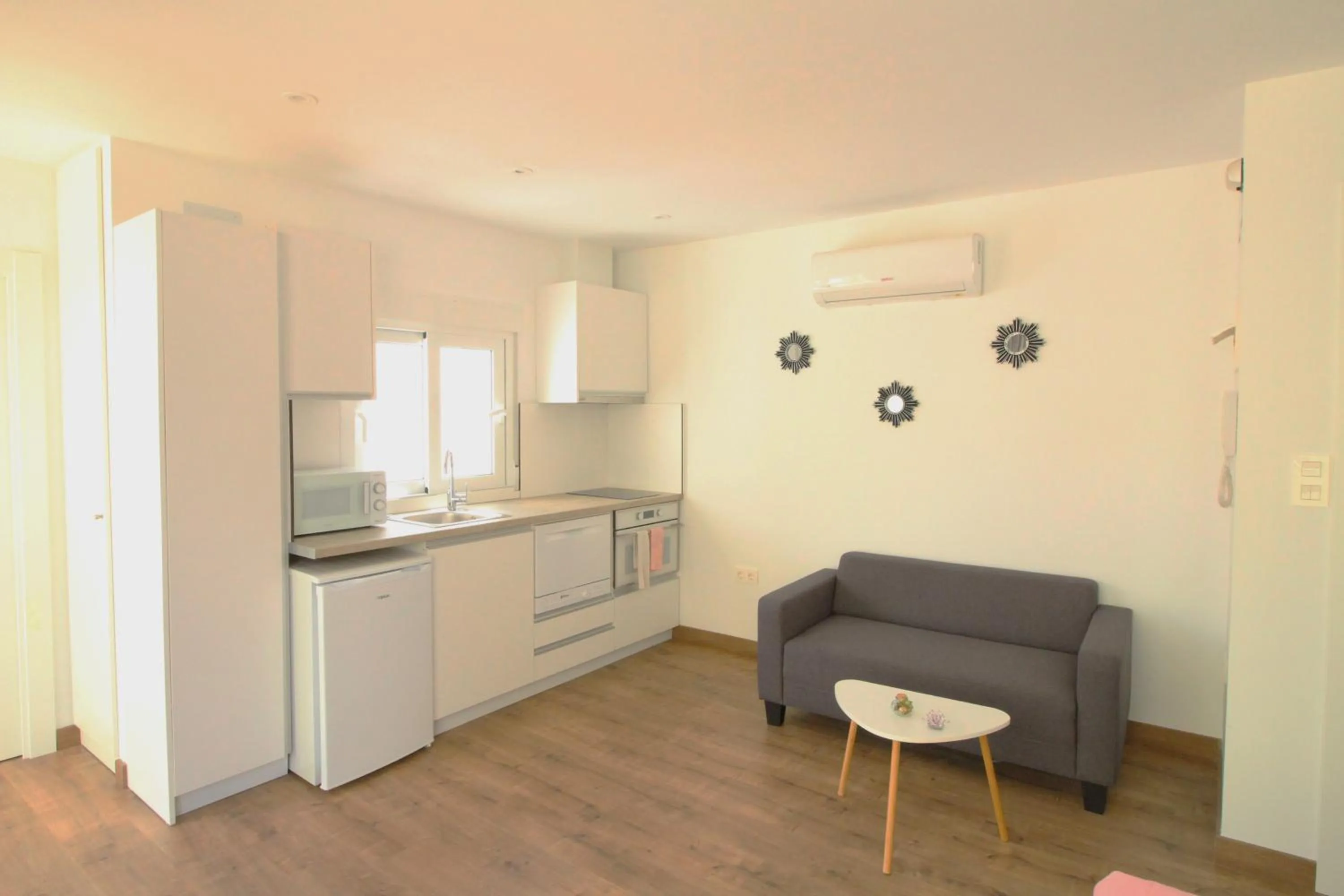 Kitchen or kitchenette in Apartamentos Boni