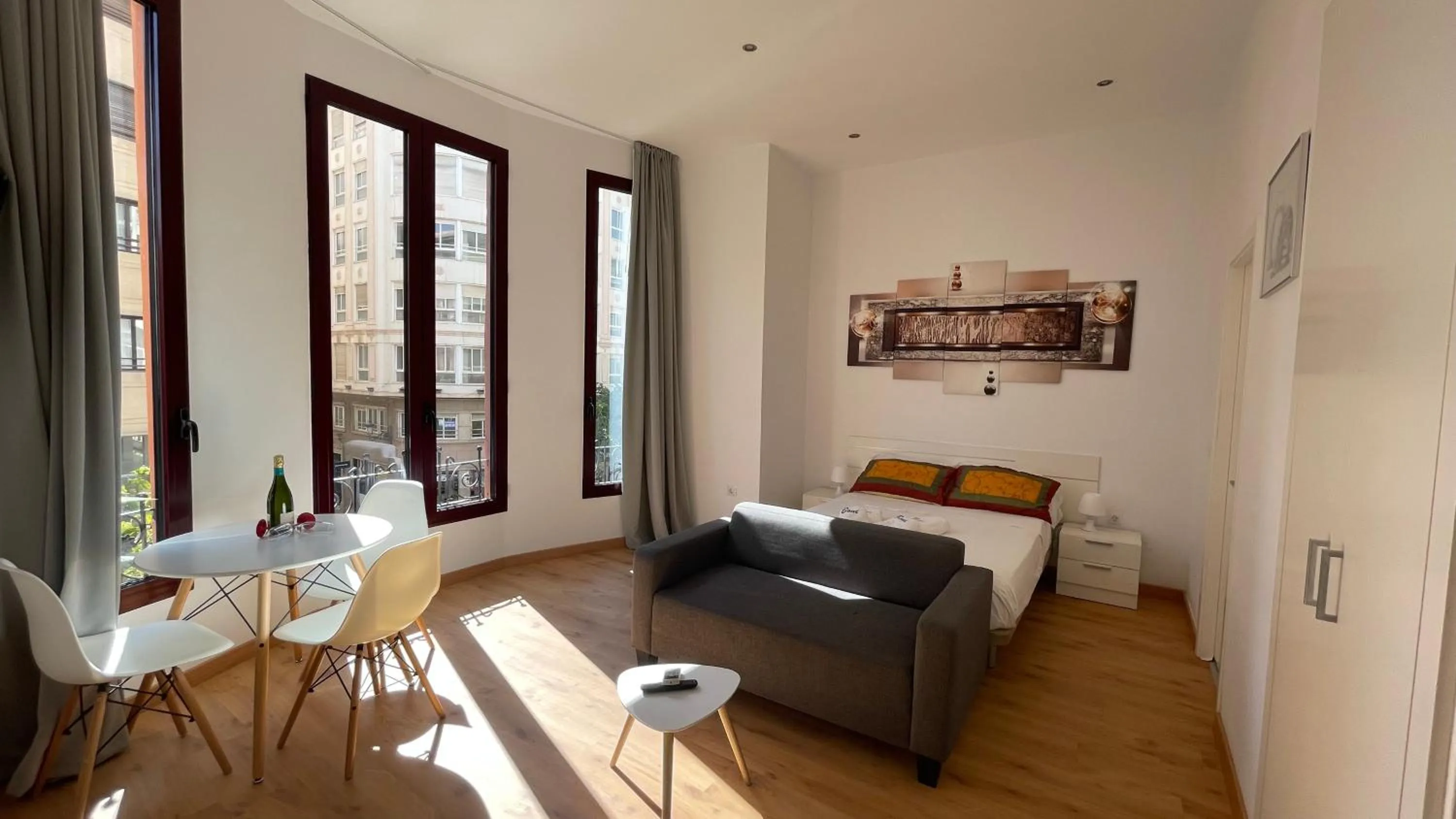 Bed in Apartamentos Boni