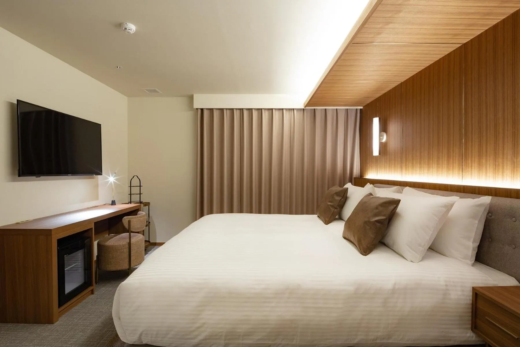 Bed in The OneFive Villa Fukuoka - Vacation STAY 33463v