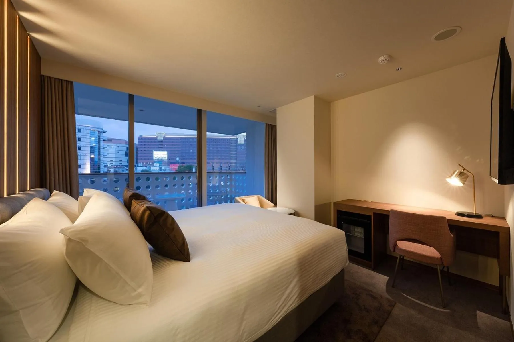 Bed in The OneFive Villa Fukuoka - Vacation STAY 33466v