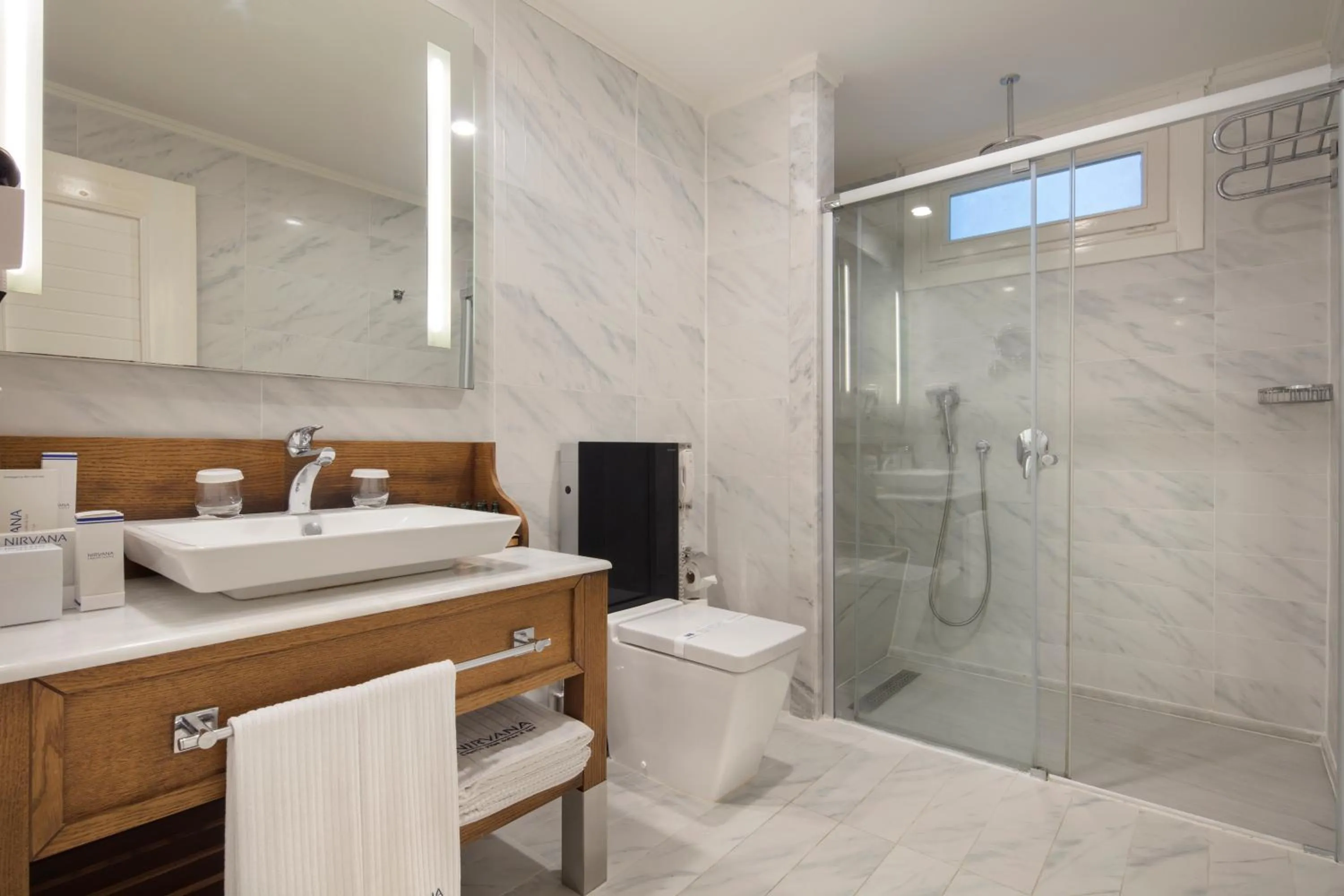 Shower in Nirvana Mediterranean Excellence - Ultra All Inclusive