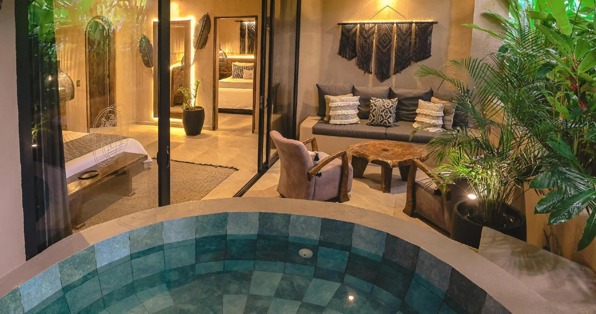 Bedroom in Hotel Casa Candela