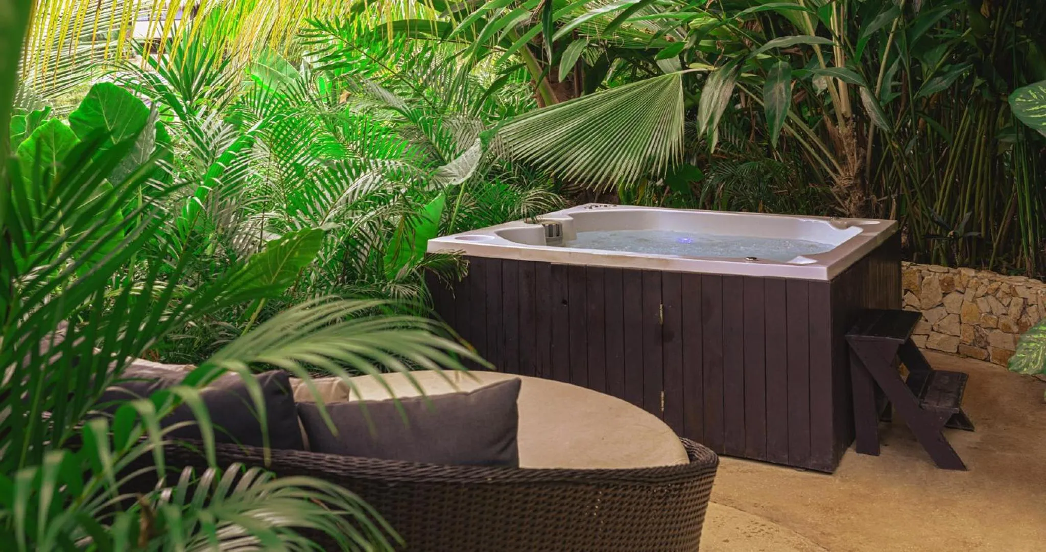 Natural landscape in Hotel Casa Candela