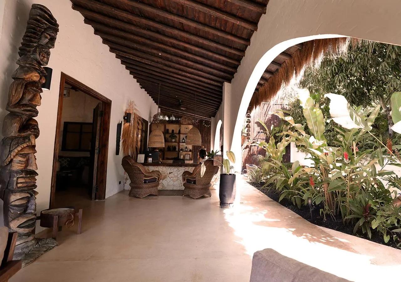 Lobby or reception in Hotel Casa Candela