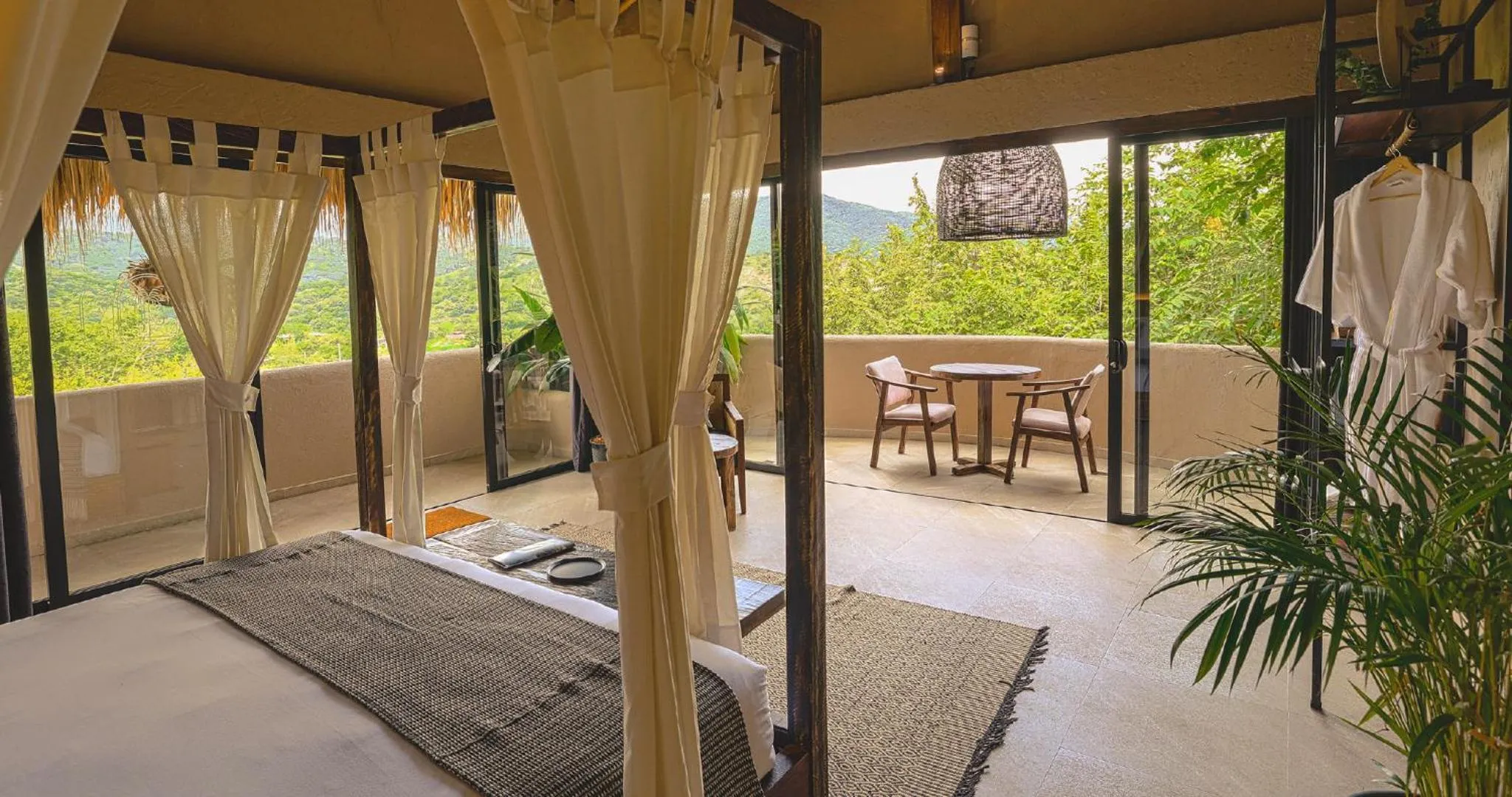 Living room, Bed in Hotel Casa Candela