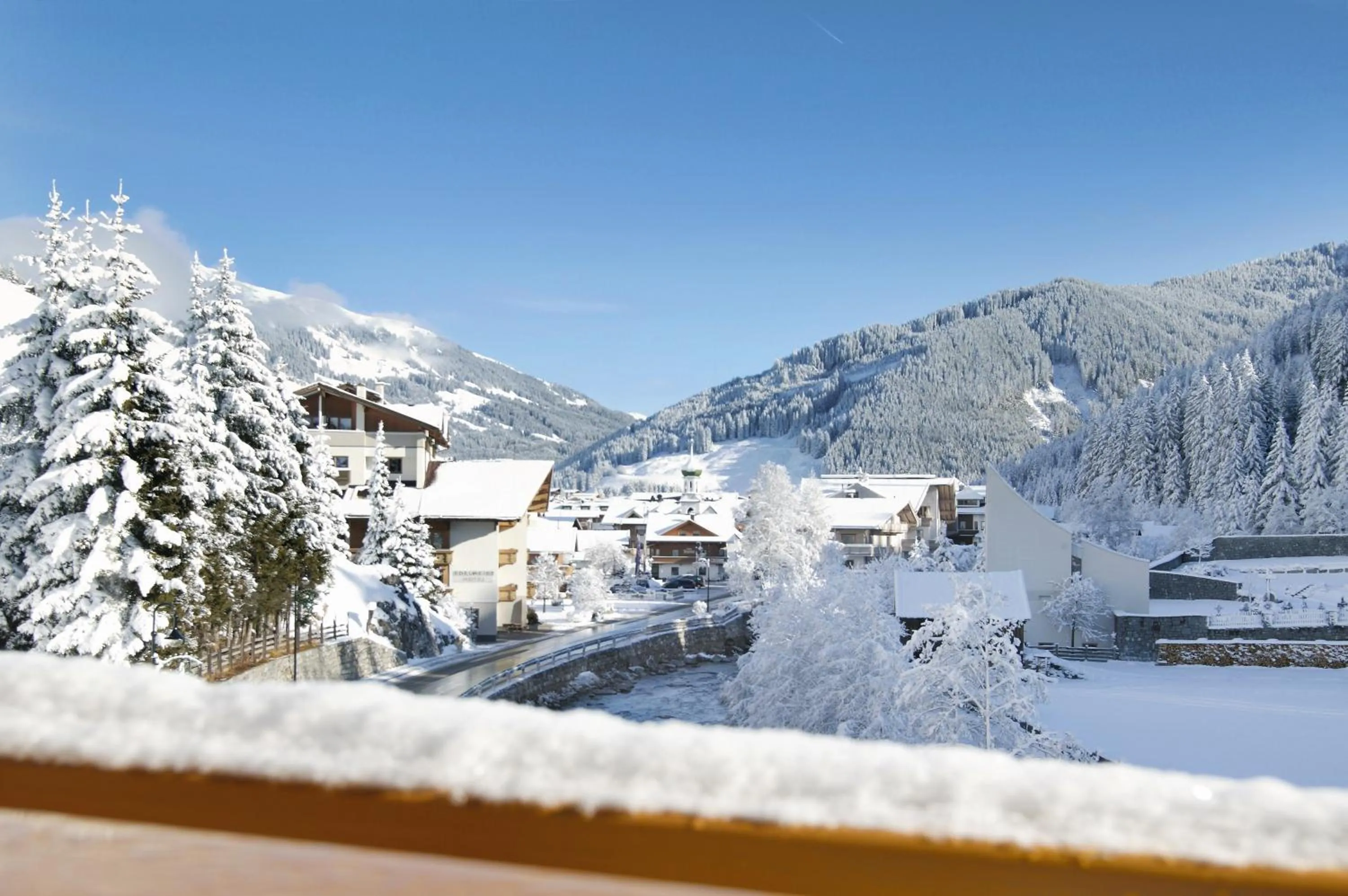 View (from property/room) in Alpenherz Hotel Garni