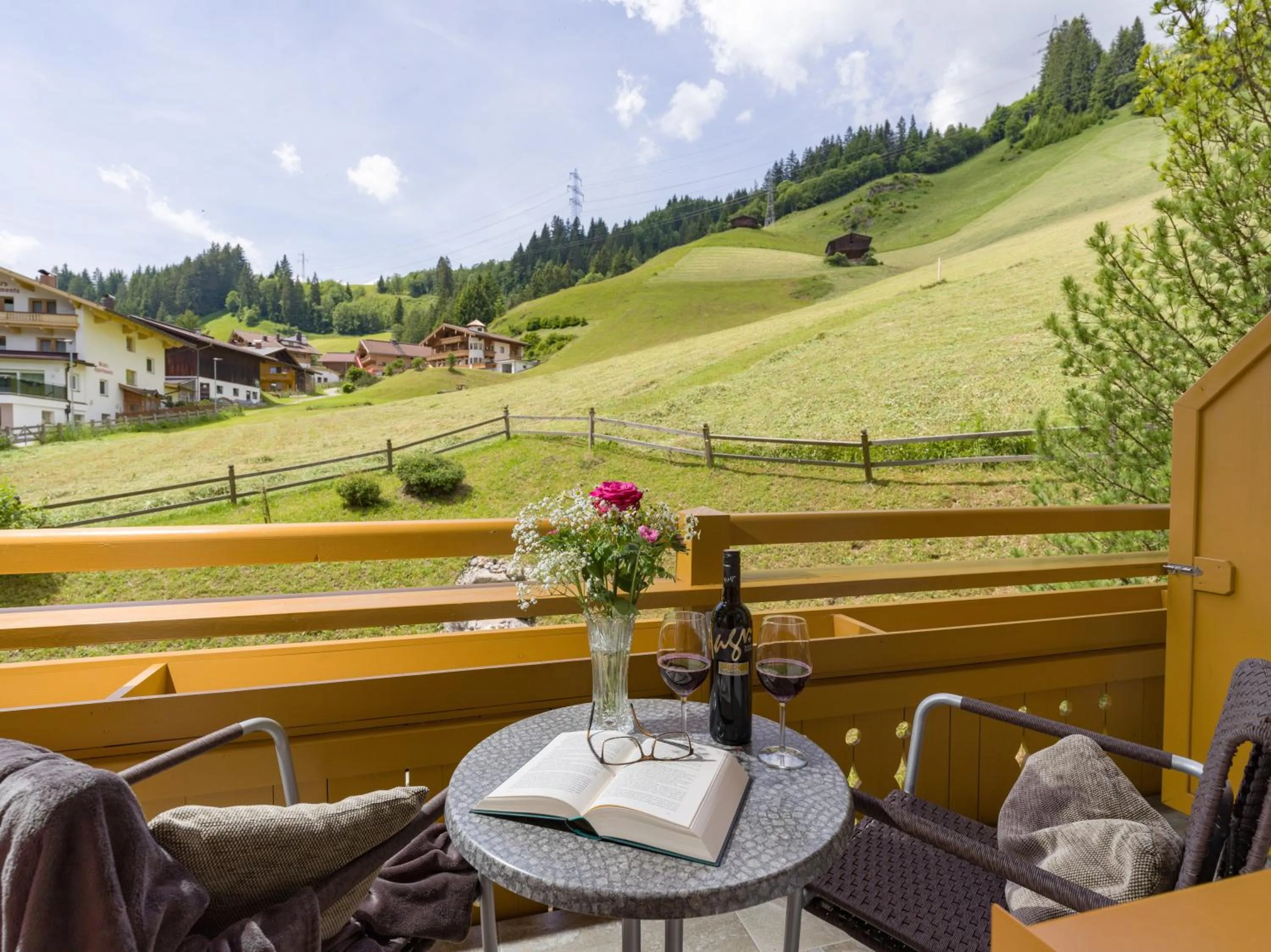 View (from property/room) in Alpenherz Hotel Garni