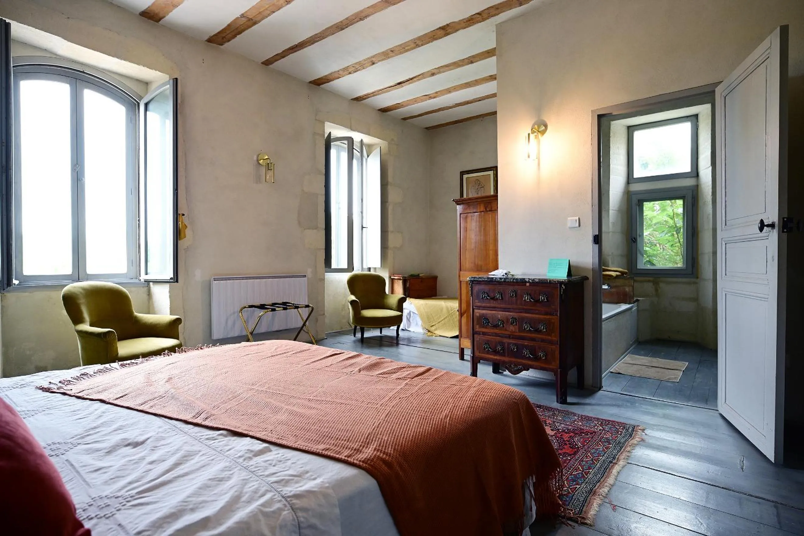 Bed in Maison Tara verte au Mas Montredon