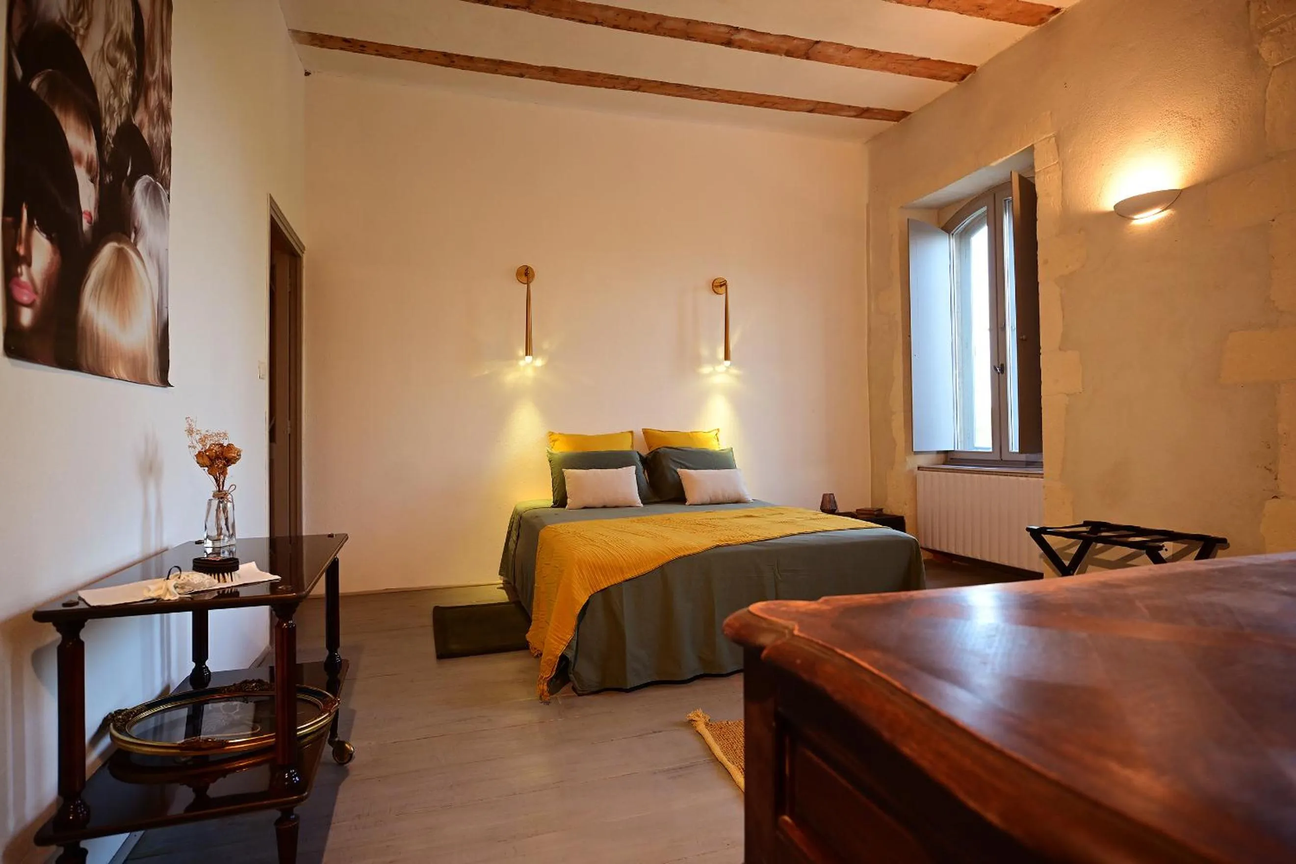 Bed in Maison Tara verte au Mas Montredon