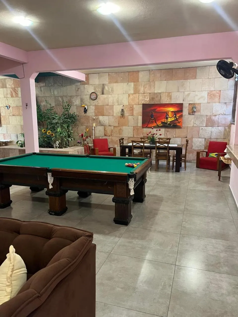 Game Room in Pousada Canavieiras Frederic