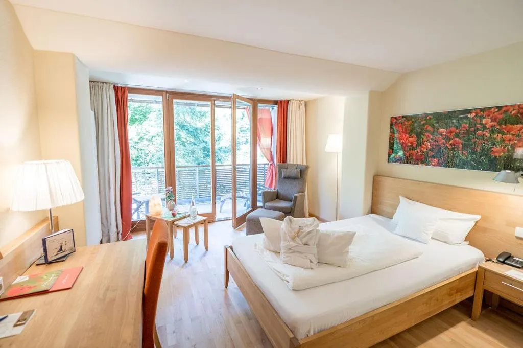 Photo of the whole room, Bed in Bio Thermalhotel Falkenhof