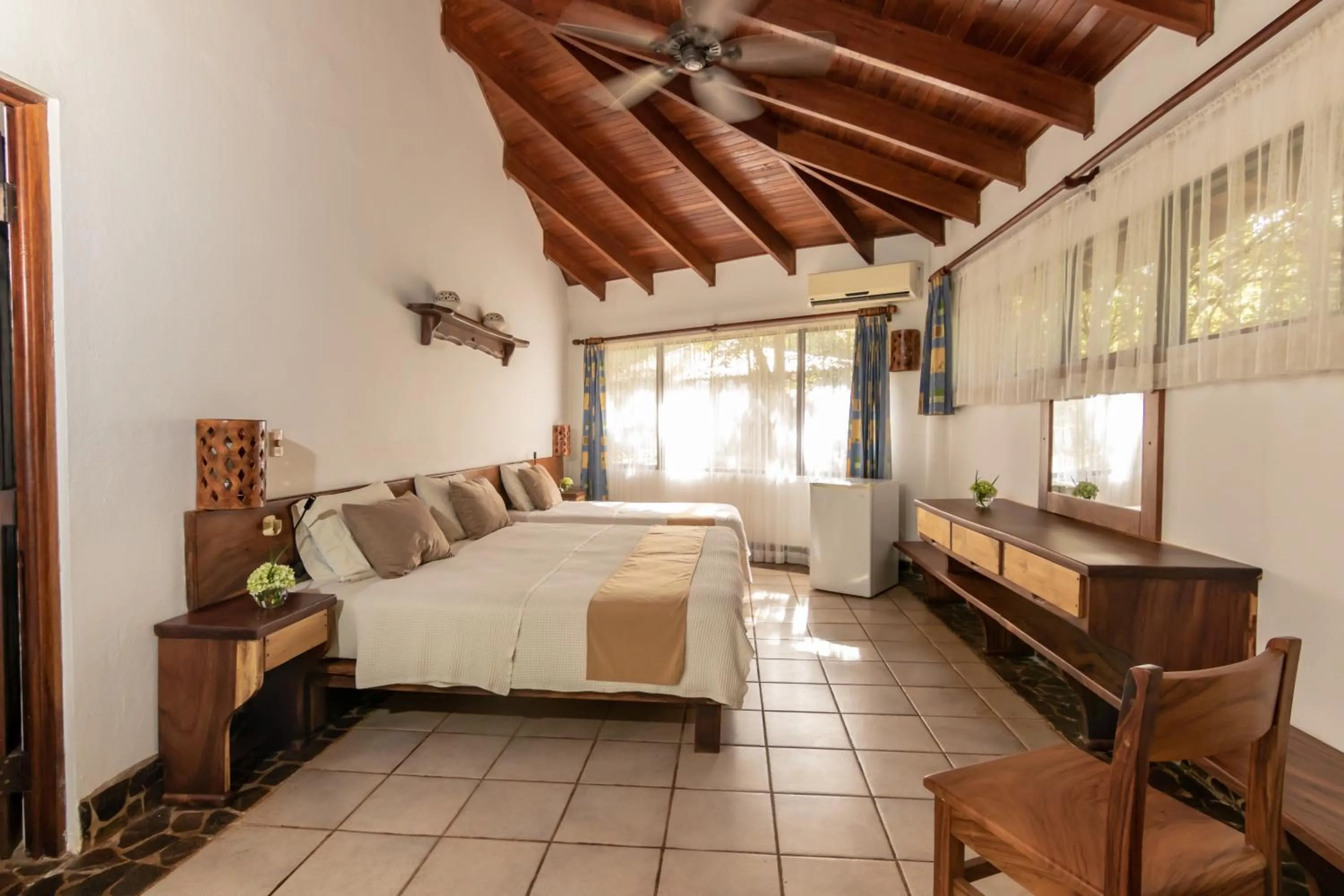 Bed in Cabinas Las Olas