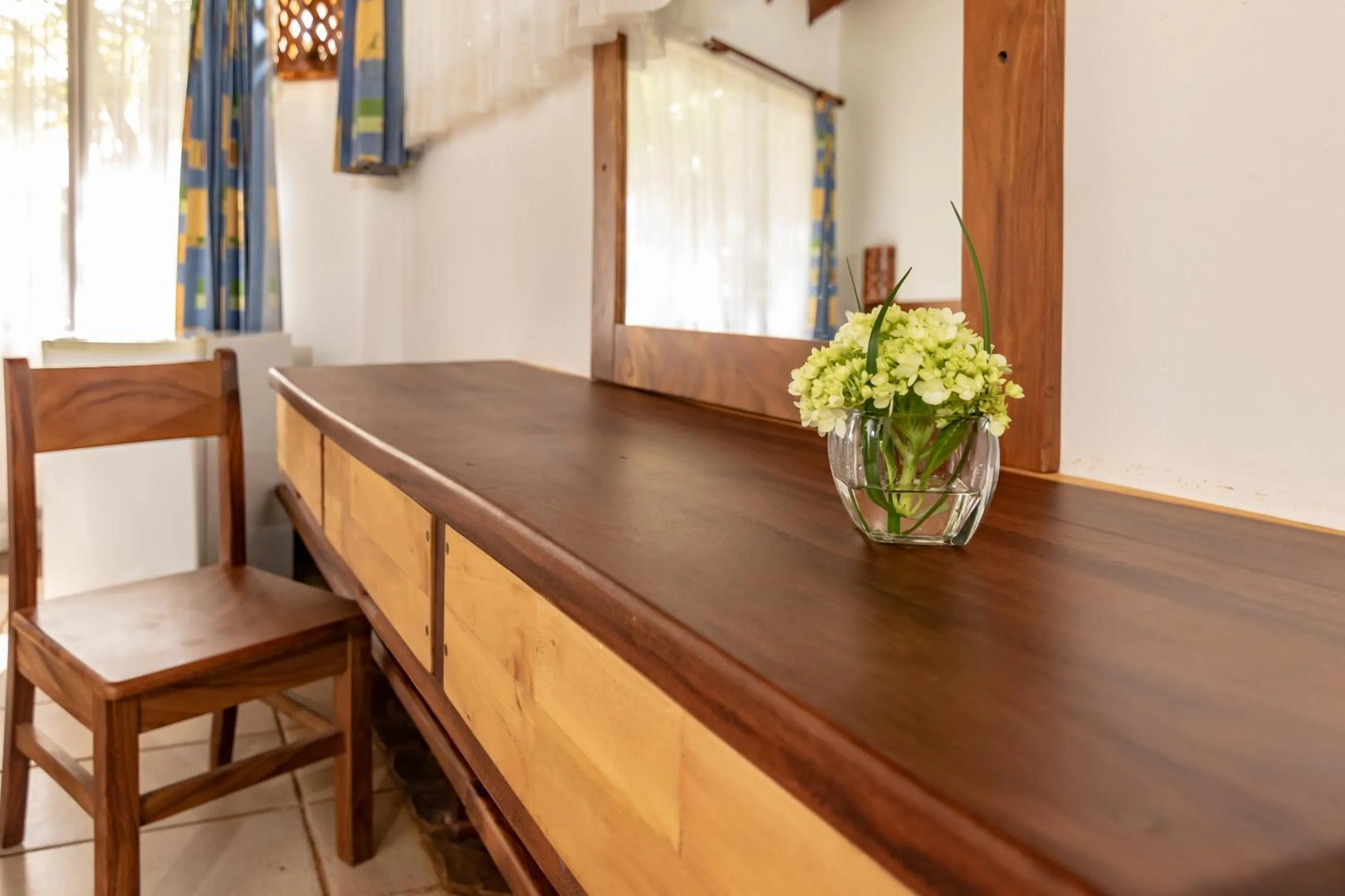 Decorative detail in Cabinas Las Olas