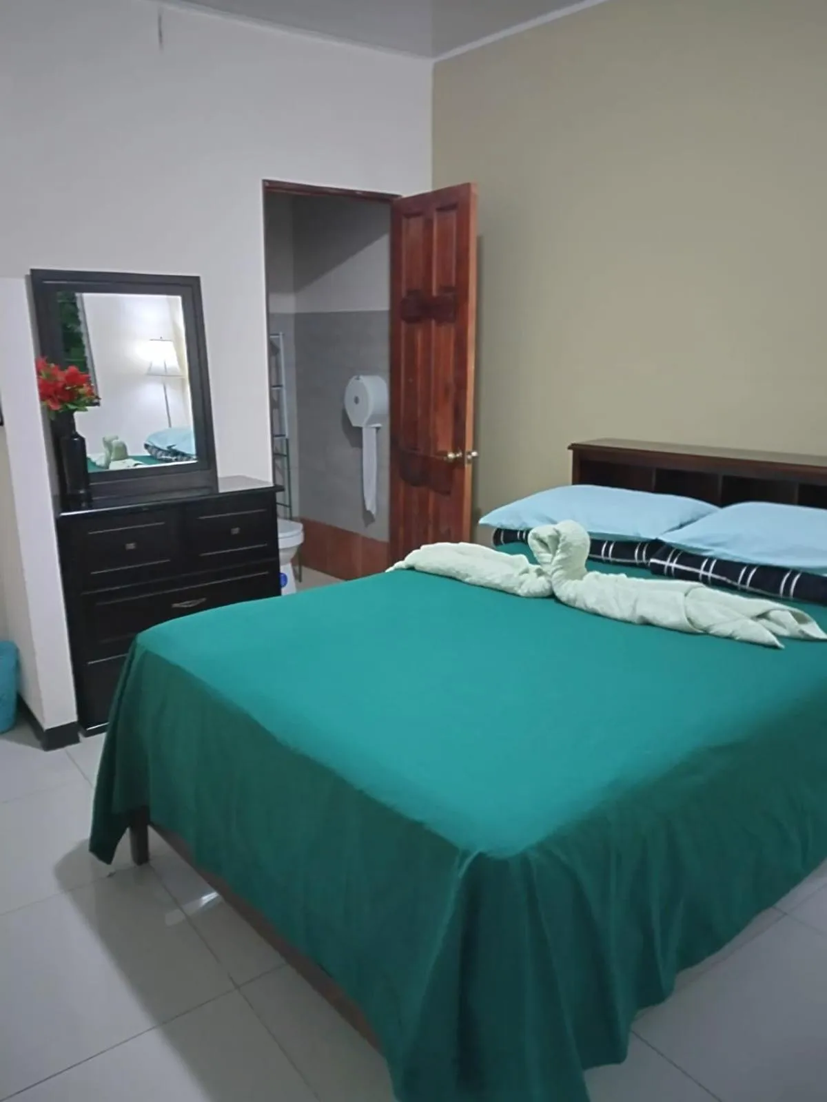 Bed in Hotel Trianon