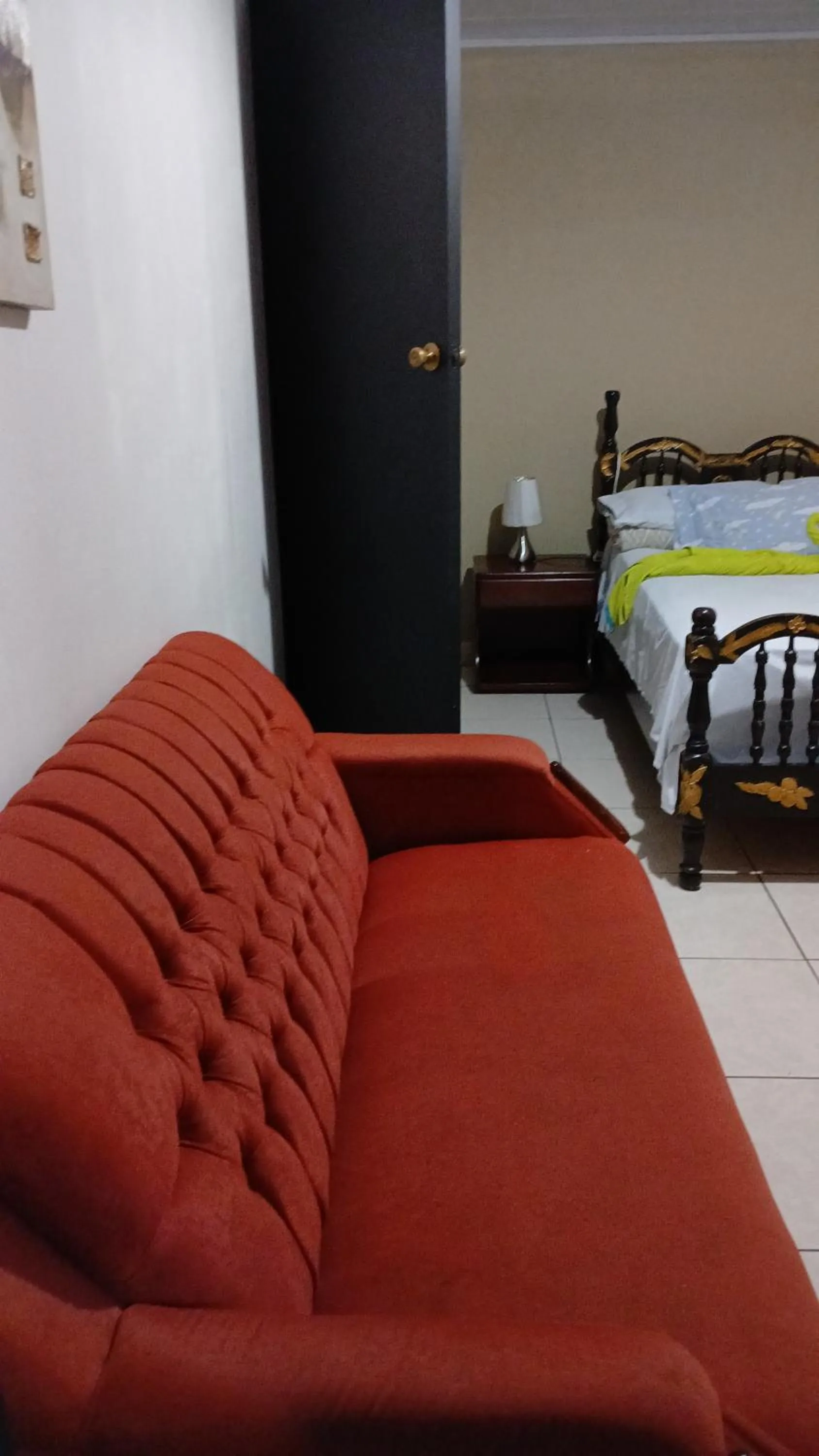 Bed in Hotel Trianon