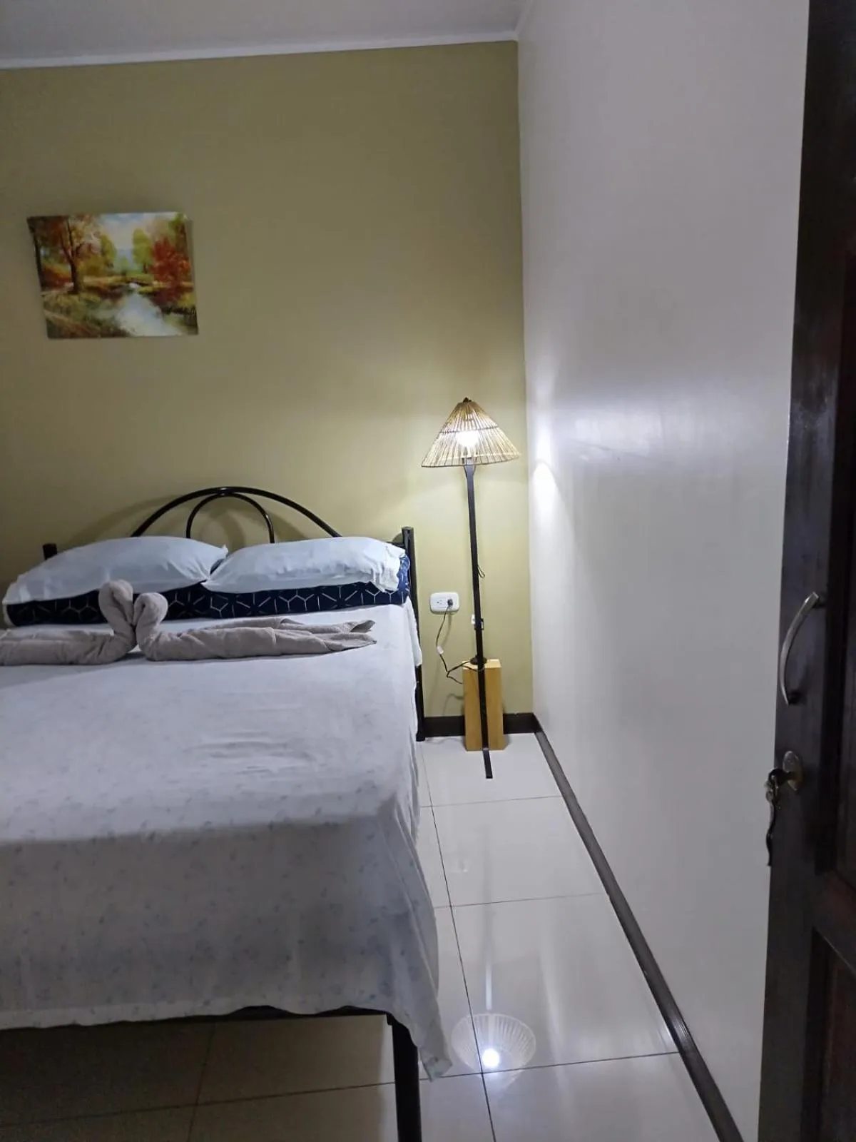 Bed in Hotel Trianon