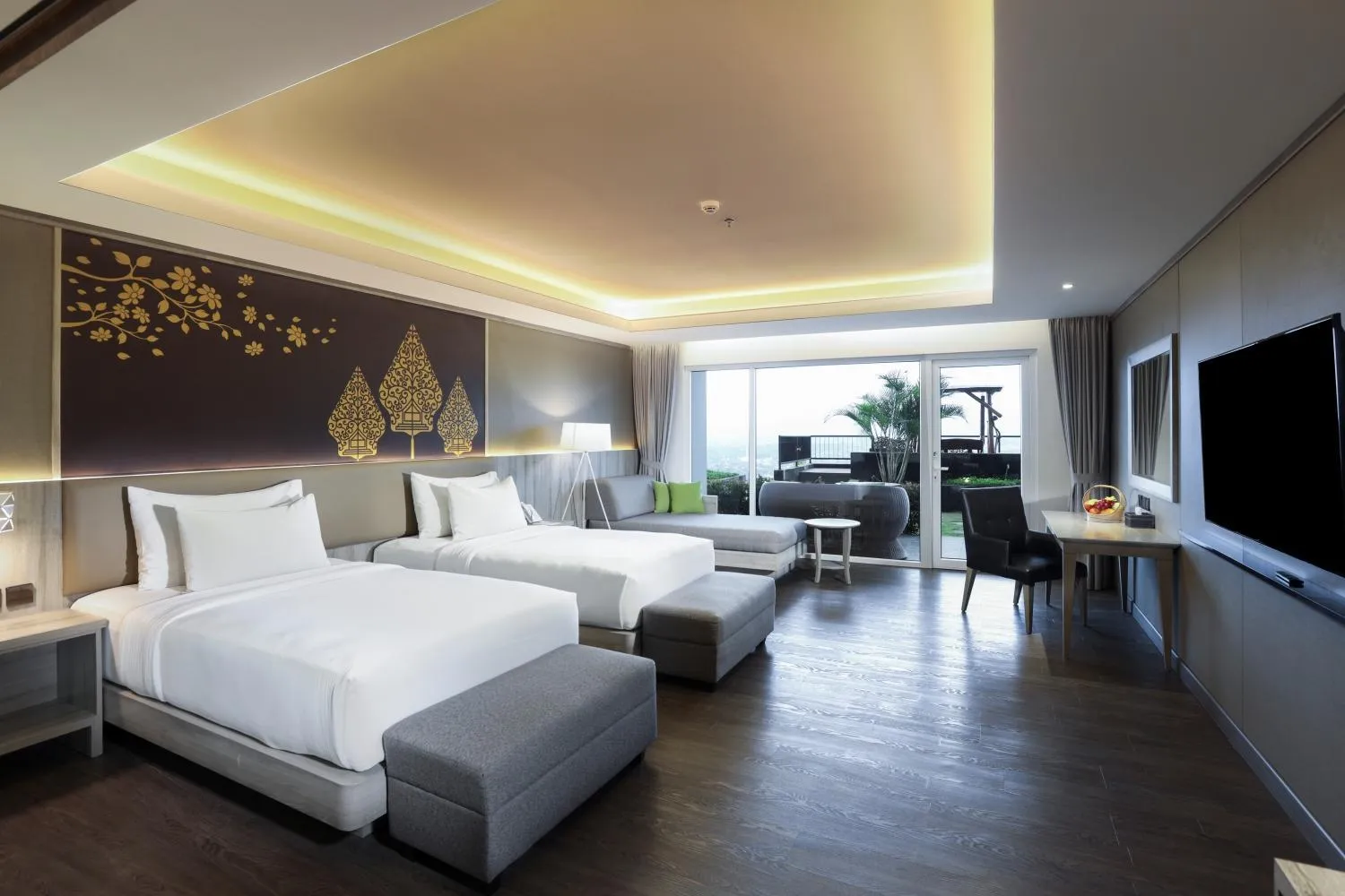 Bed in Amaranta Prambanan Yogyakarta