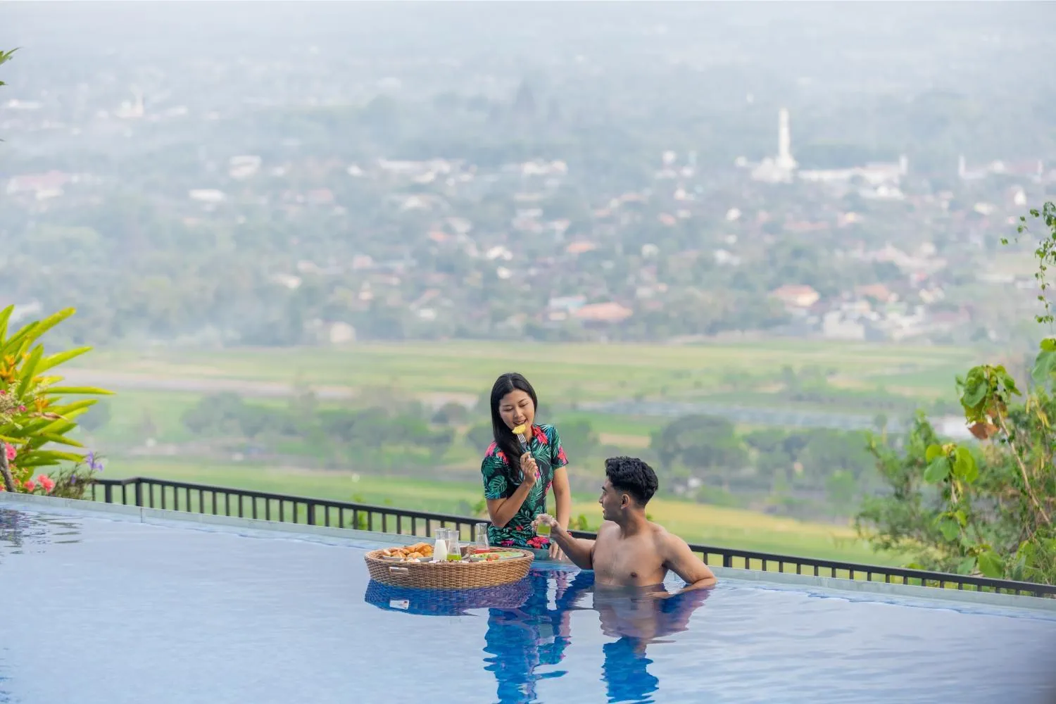 Swimming pool in Amaranta Prambanan Yogyakarta