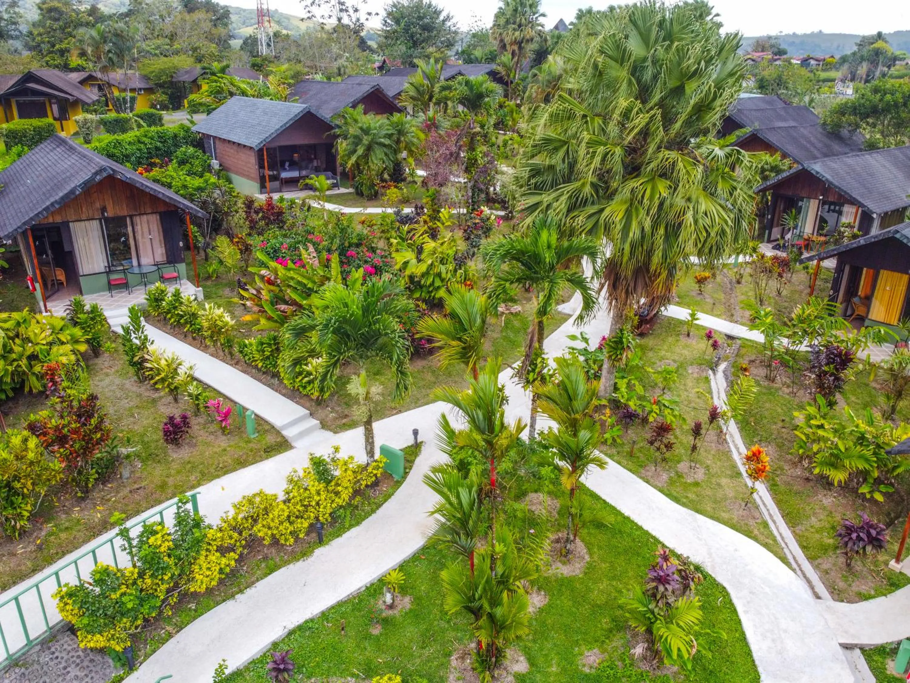 Bird's eye view in Hotel Lavas Tacotal