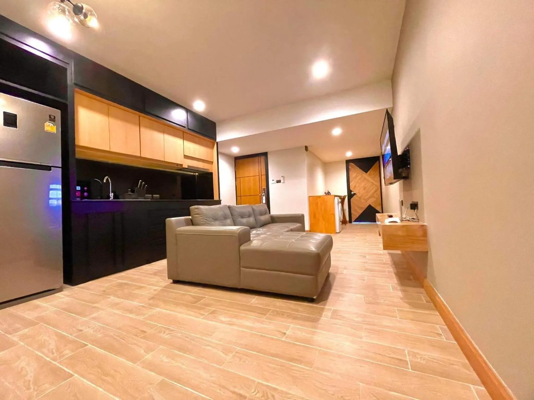 Living room in Room Actually Service Apartment