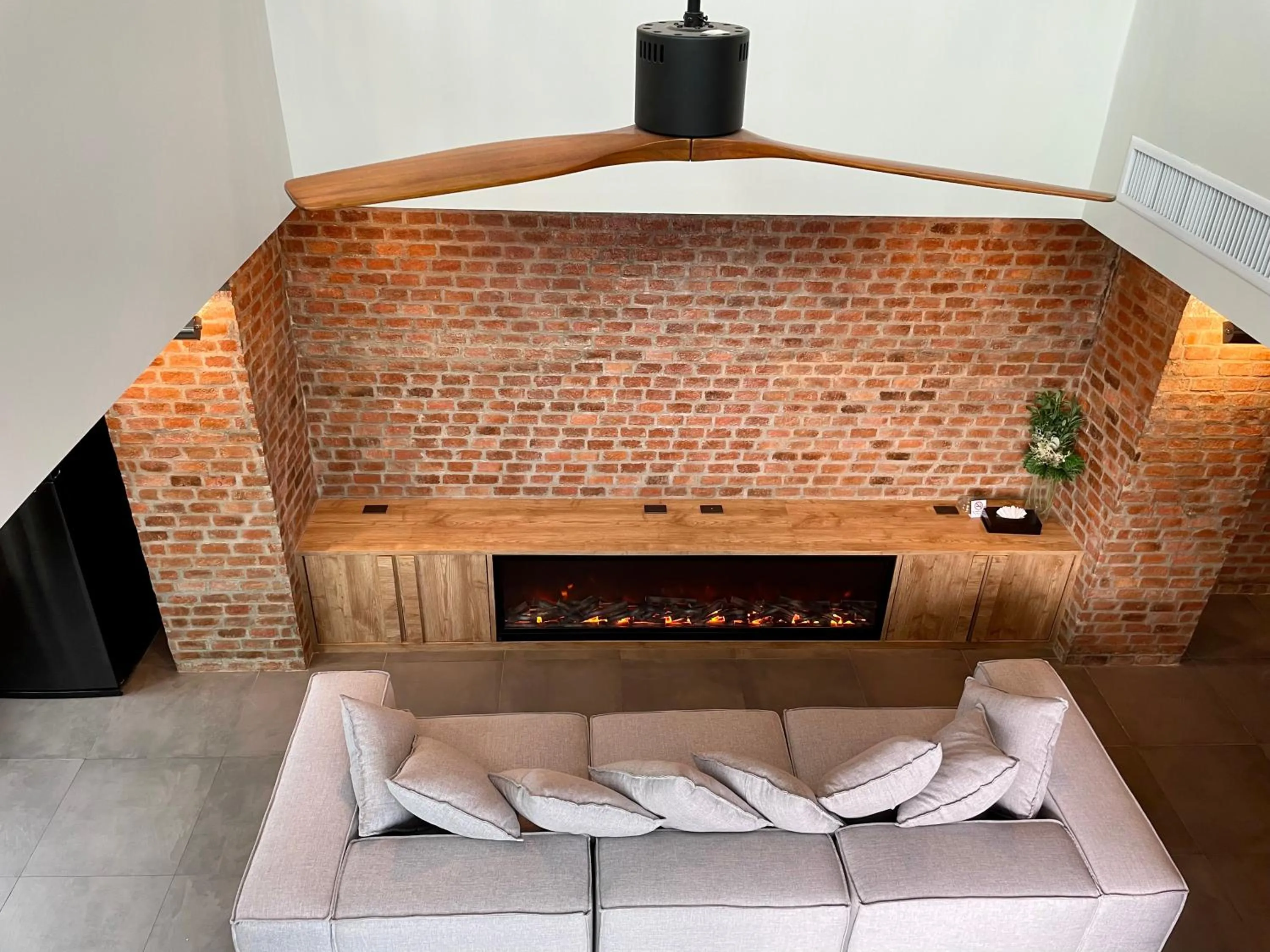 Living room in Room Actually Service Apartment